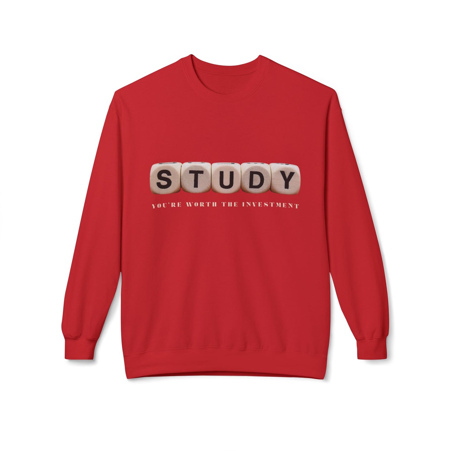 Teen/Adult Unisex STUDY You’re Worth the Investment Sweatshirt – Motivational Learning Design