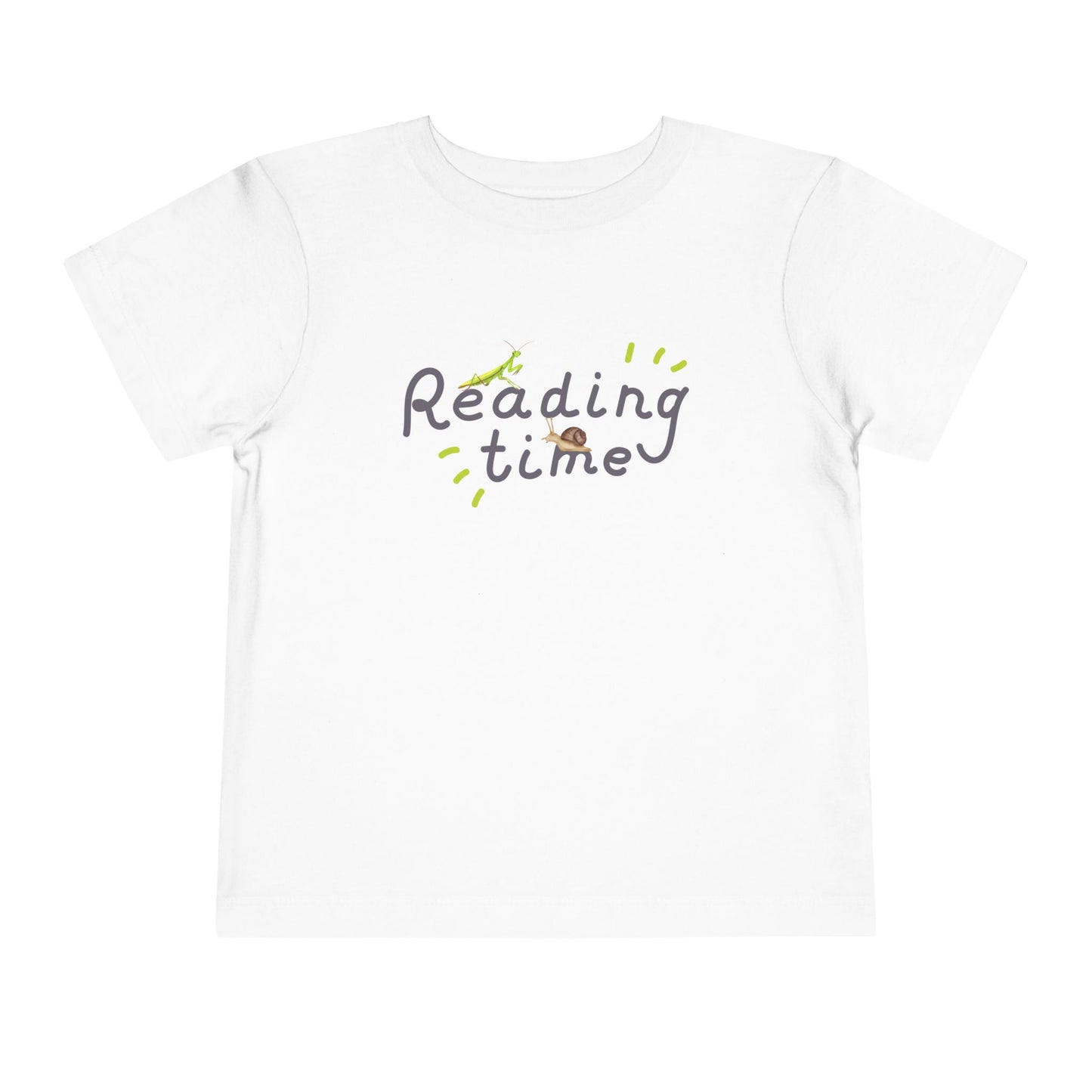 Toddler Reading Time Tee – Nature-Inspired Shirt for Book-Loving Kids