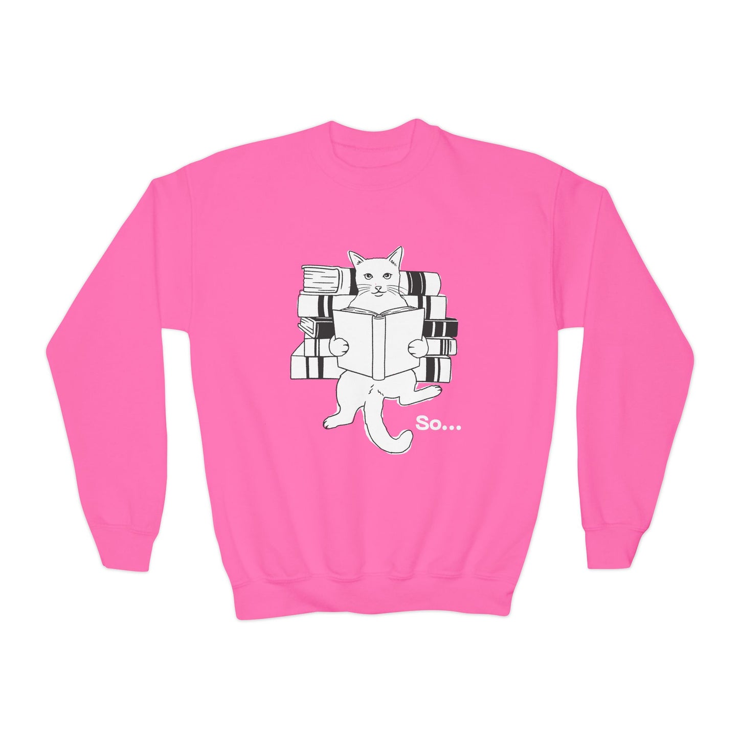 Youth So... Sweatshirt β The Paws-itively Curious Reader