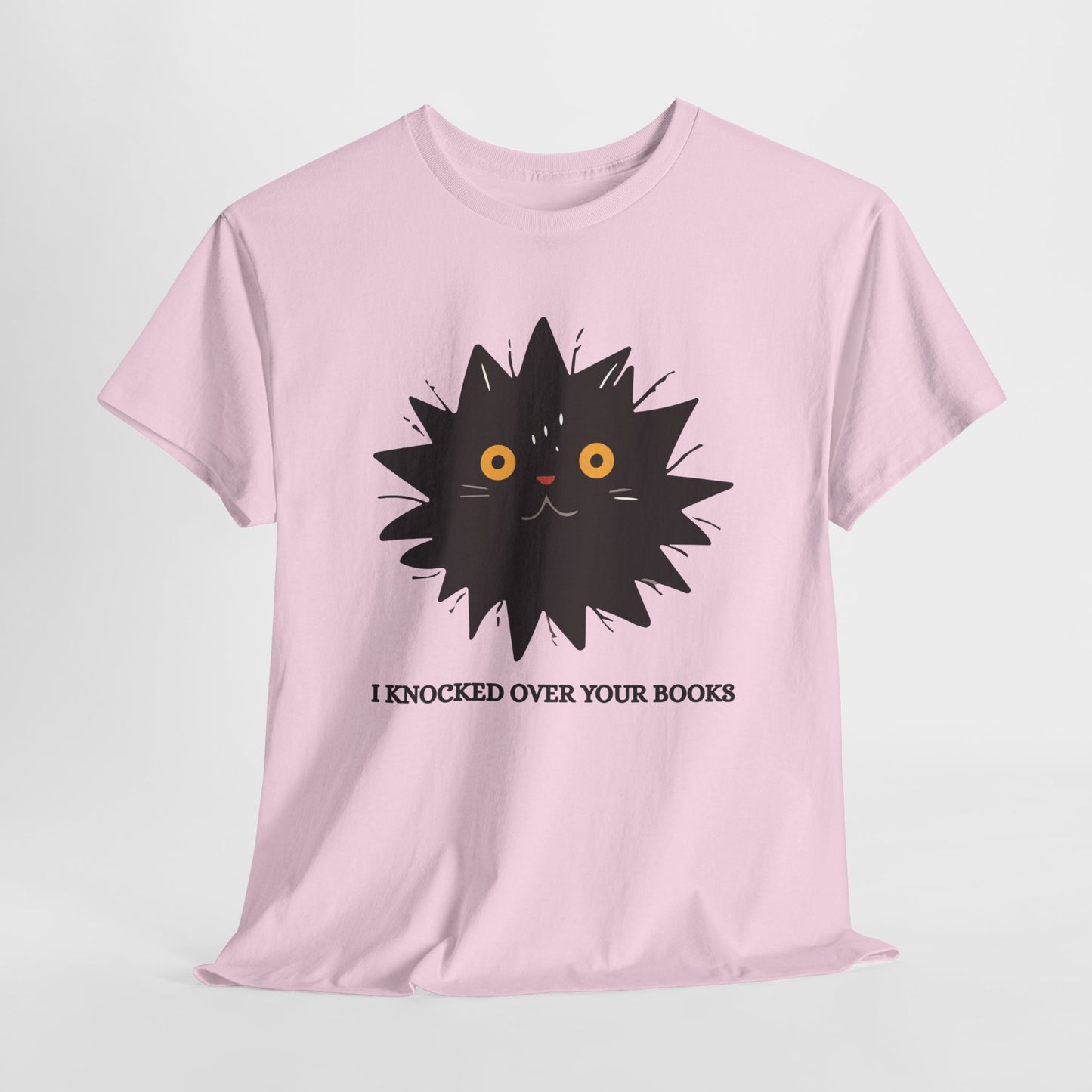 Teen/Adult Unisex Book Wrecker Cat Tee – Oops…