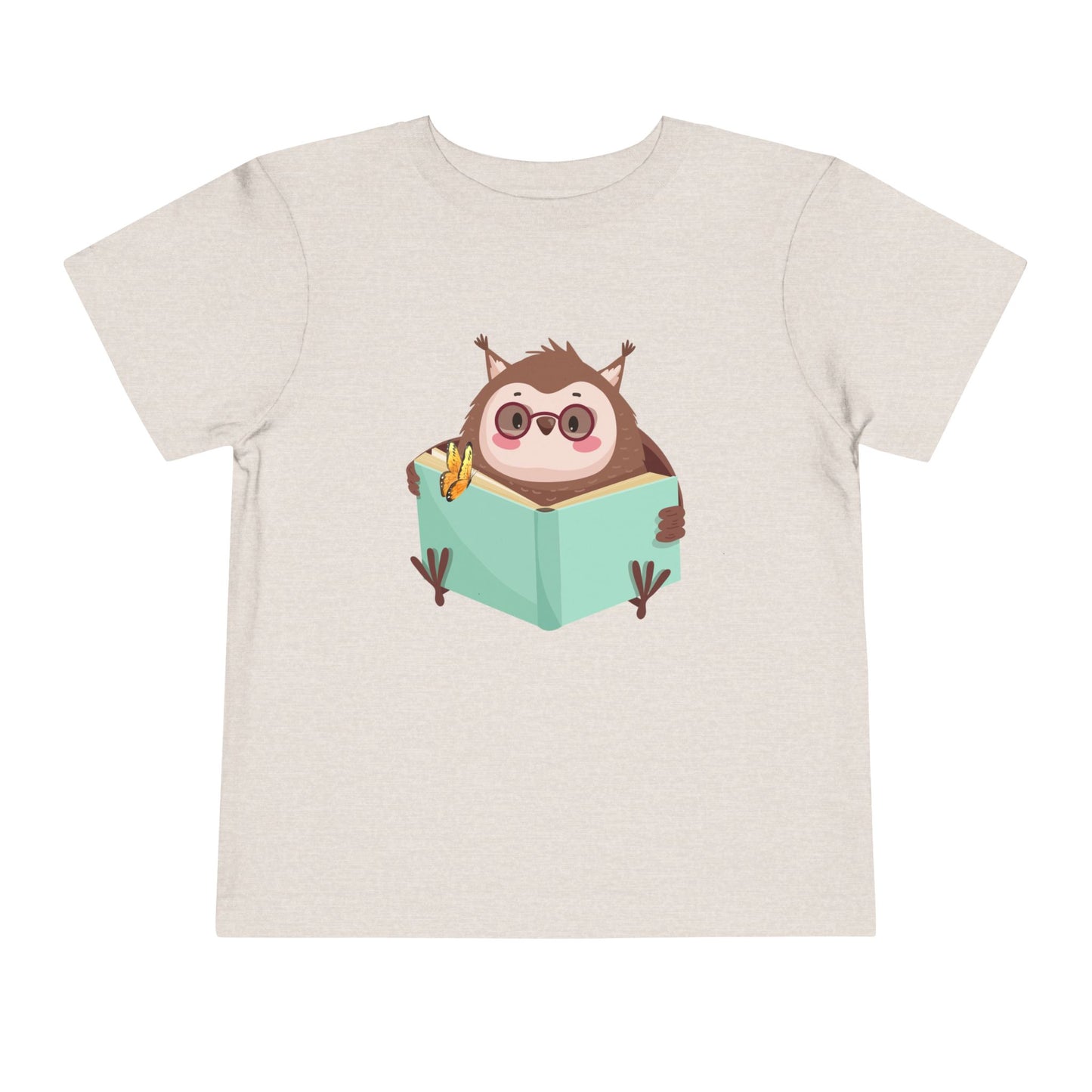 Toddler Owl Reading Tee β Wise Style for Little Learners