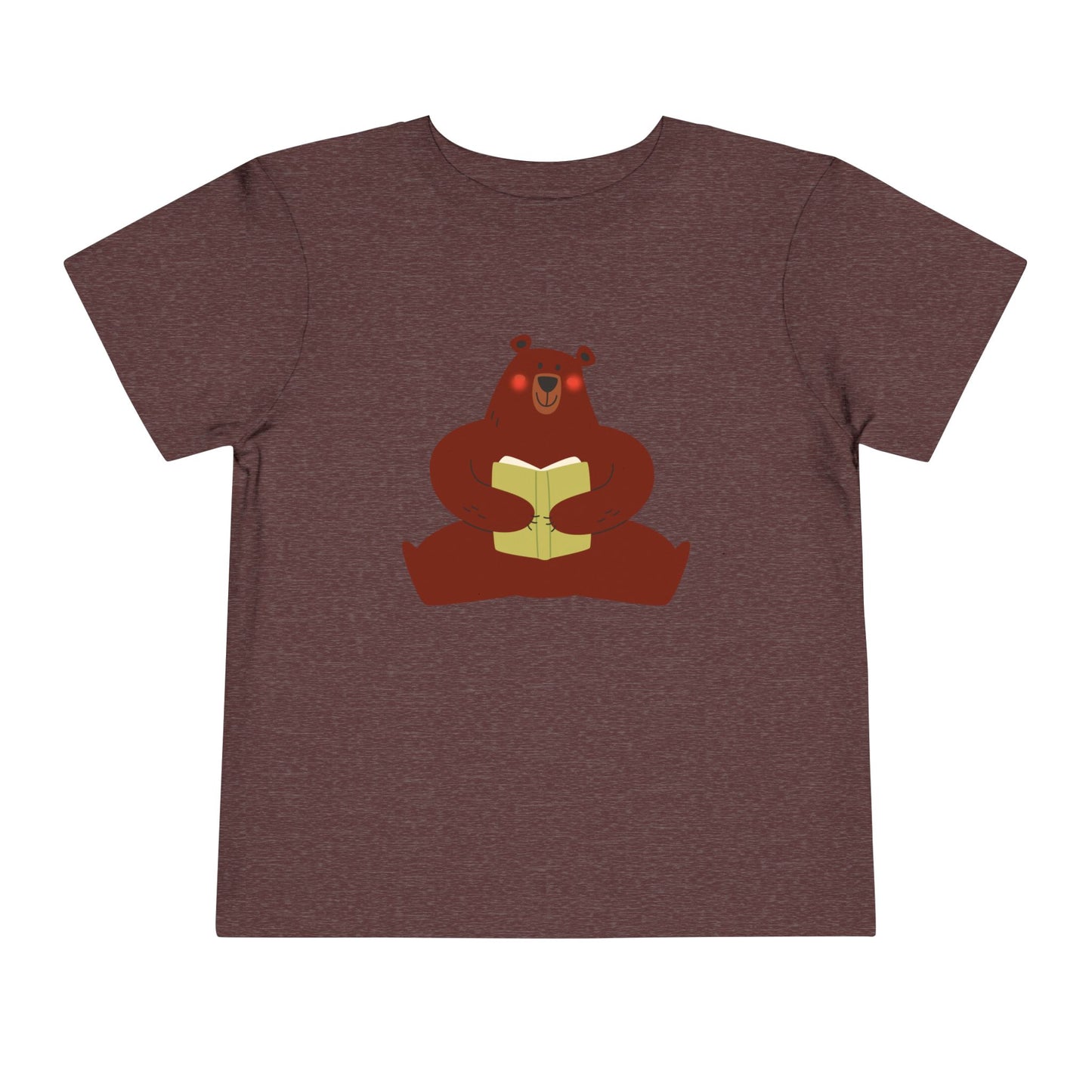 Toddler Book Bear Tee β Cozy Gift for Little Storytime Cubs