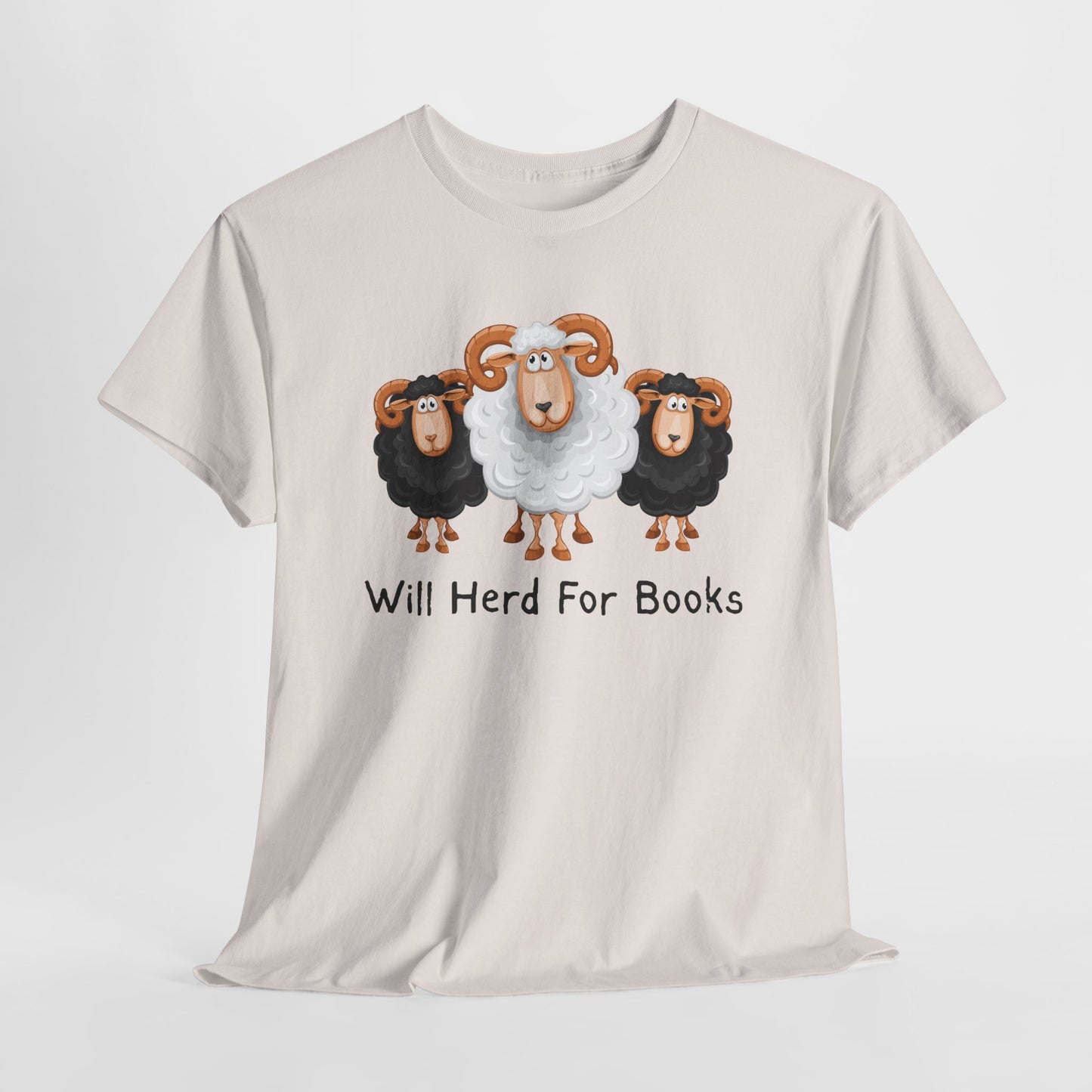 Teen/Adult Unisex Will Herd for Books Tee – Flock to Fiction