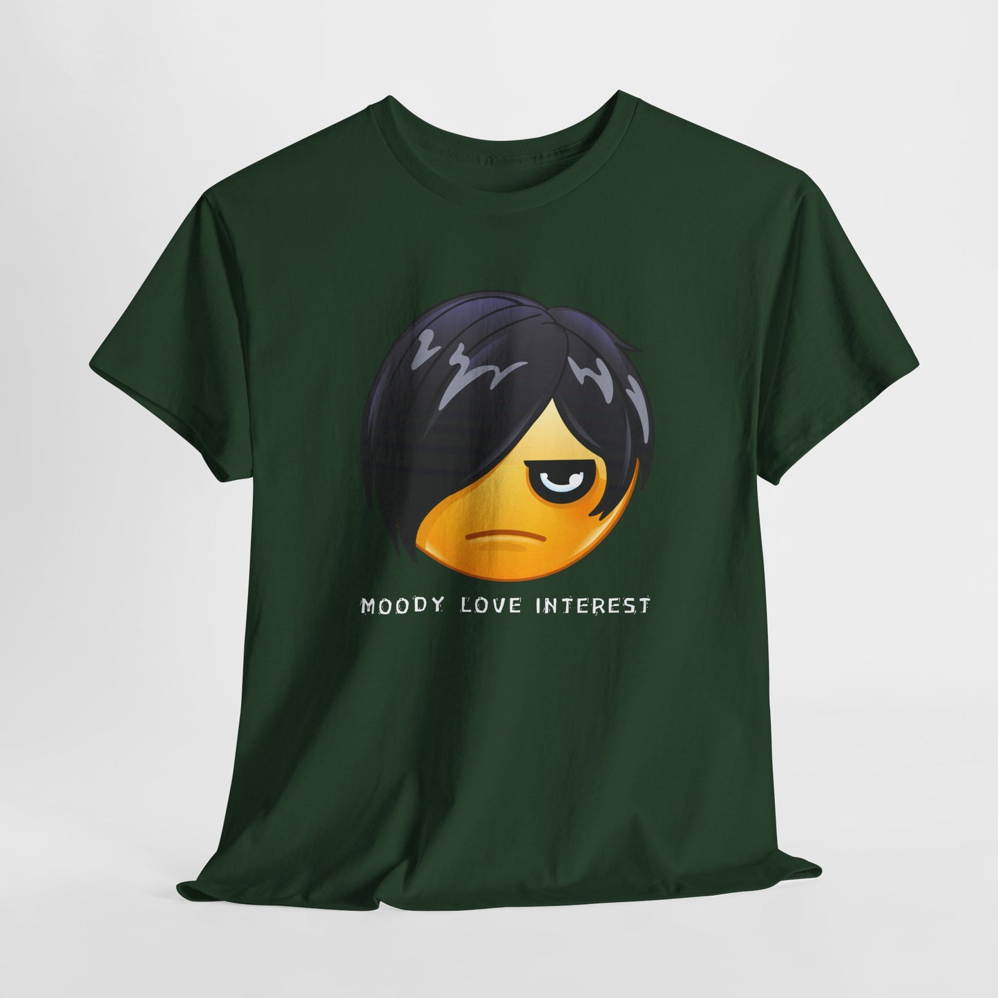Teen/Adult Unisex Moody Love Interest Tee – Brood First, Kiss Later