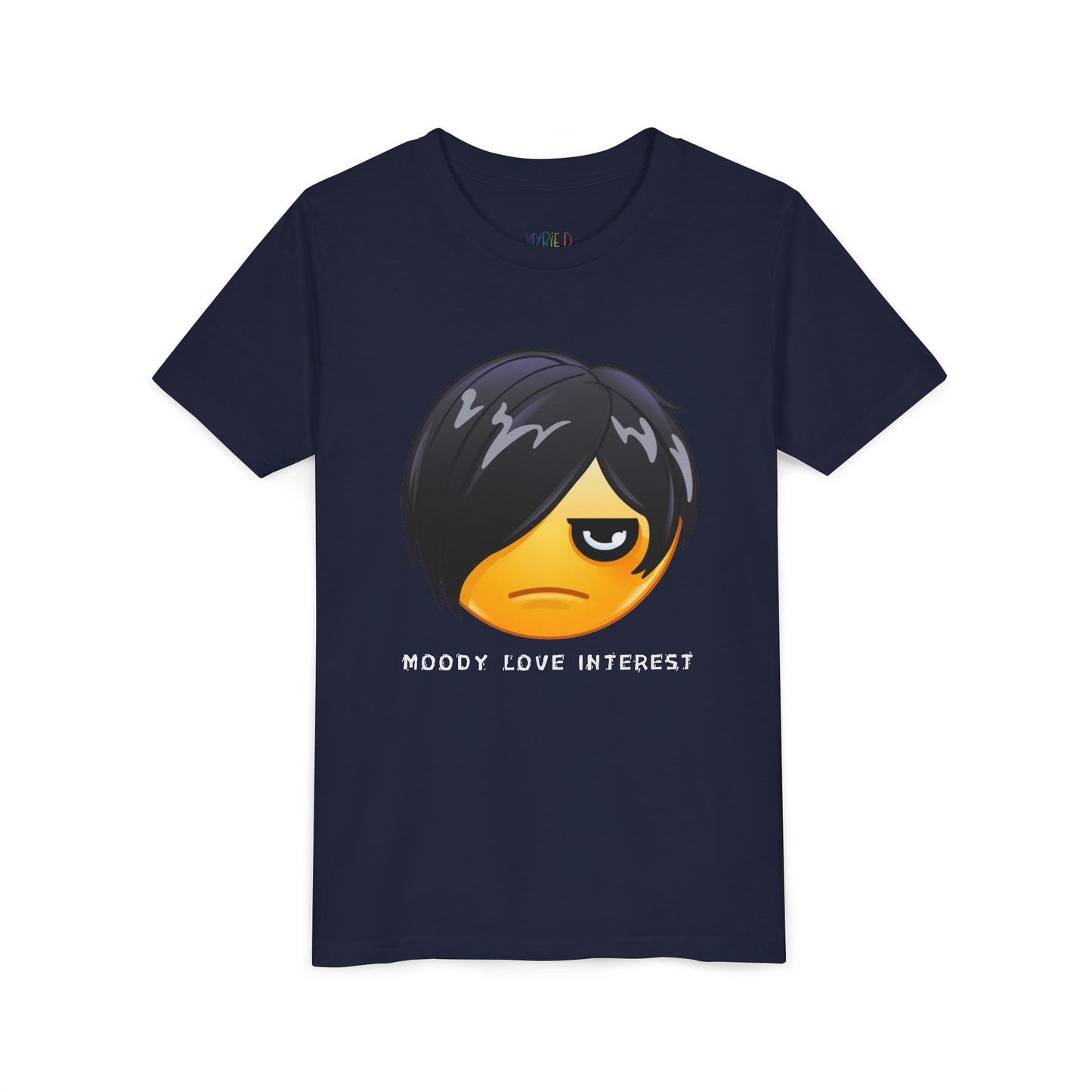 Youth Moody Love Interest T-Shirt – Dramatic Vibes for Young Rom-Com Fans