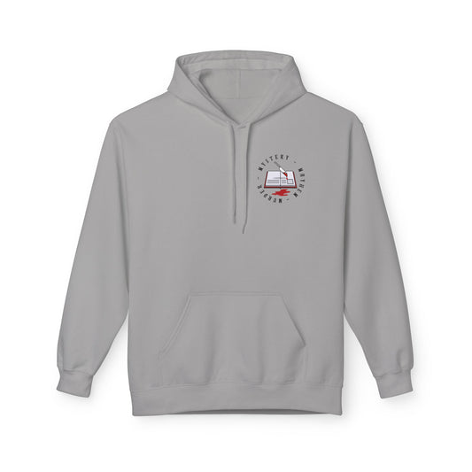Teen/Adult Unisex Mystery Mayhem Murder Hoodie – Dark Book Lover Design