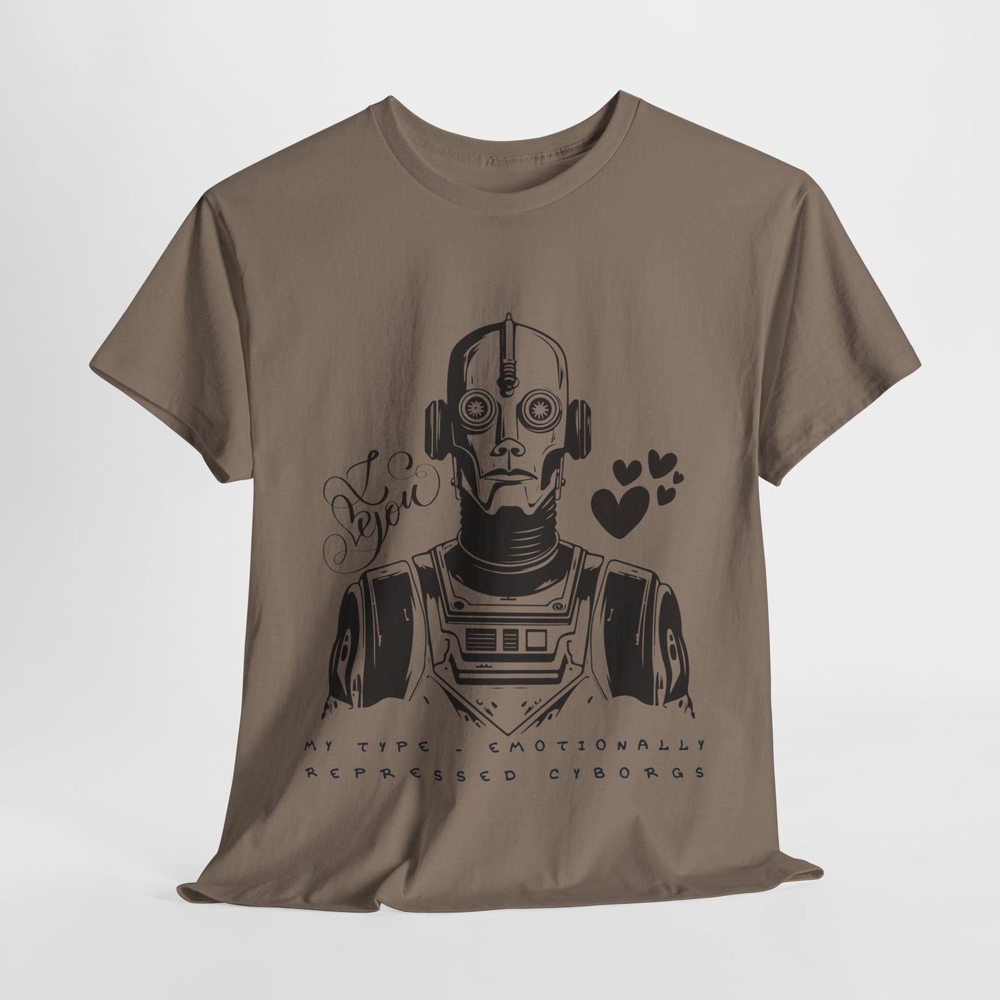 Teen/Adult Unisex – Emotionally Repressed Cyborg Tee
