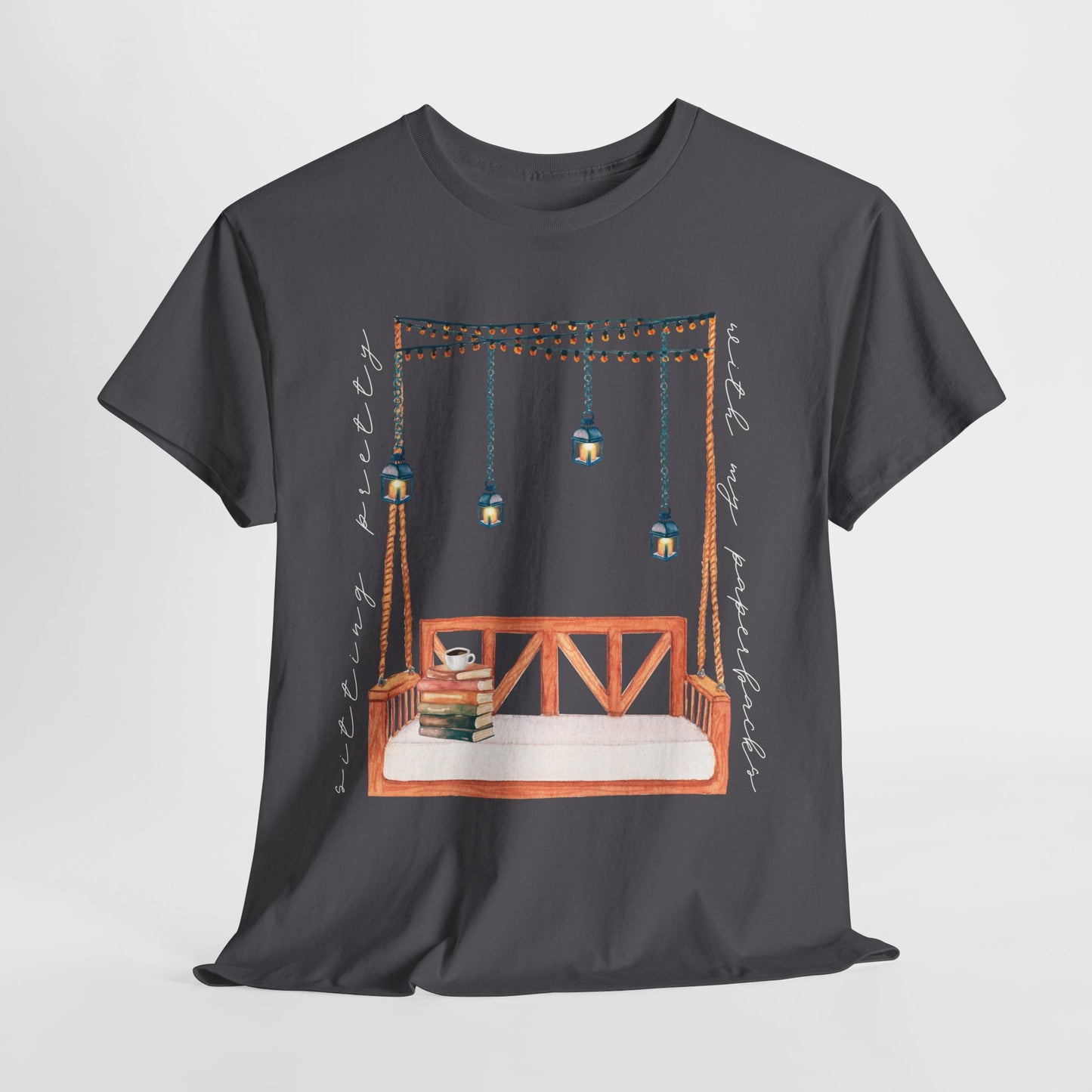 Teen/Adult Unisex Tee β Sitting Pretty With My Paperbacks
