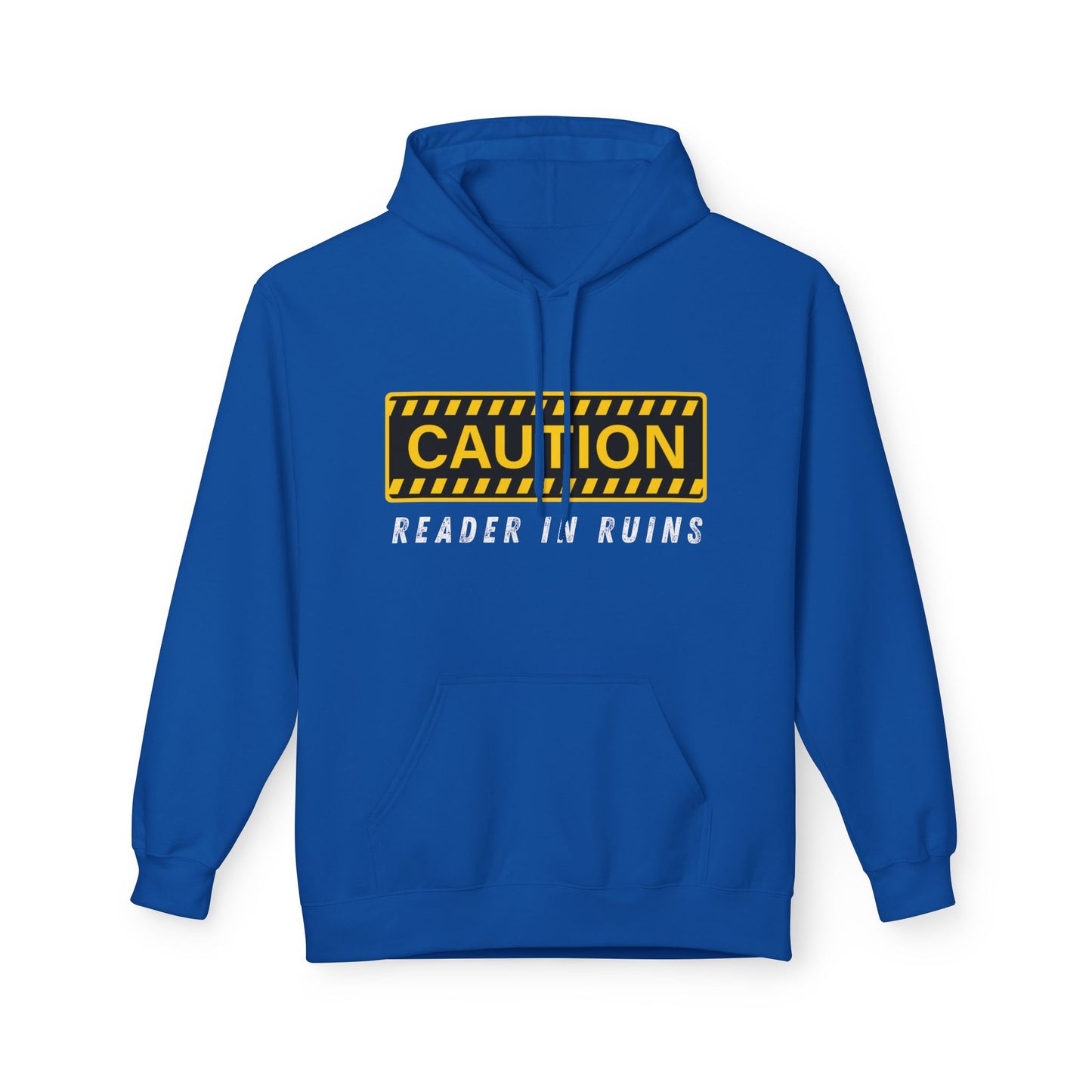Teen/Adult Unisex Reader in Ruins Hoodie – Funny Emotional Book Lover Design