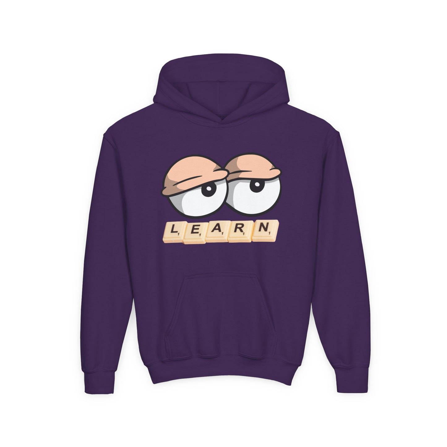 Youth Learn Hoodie β Keep Your Eyes on the Lesson