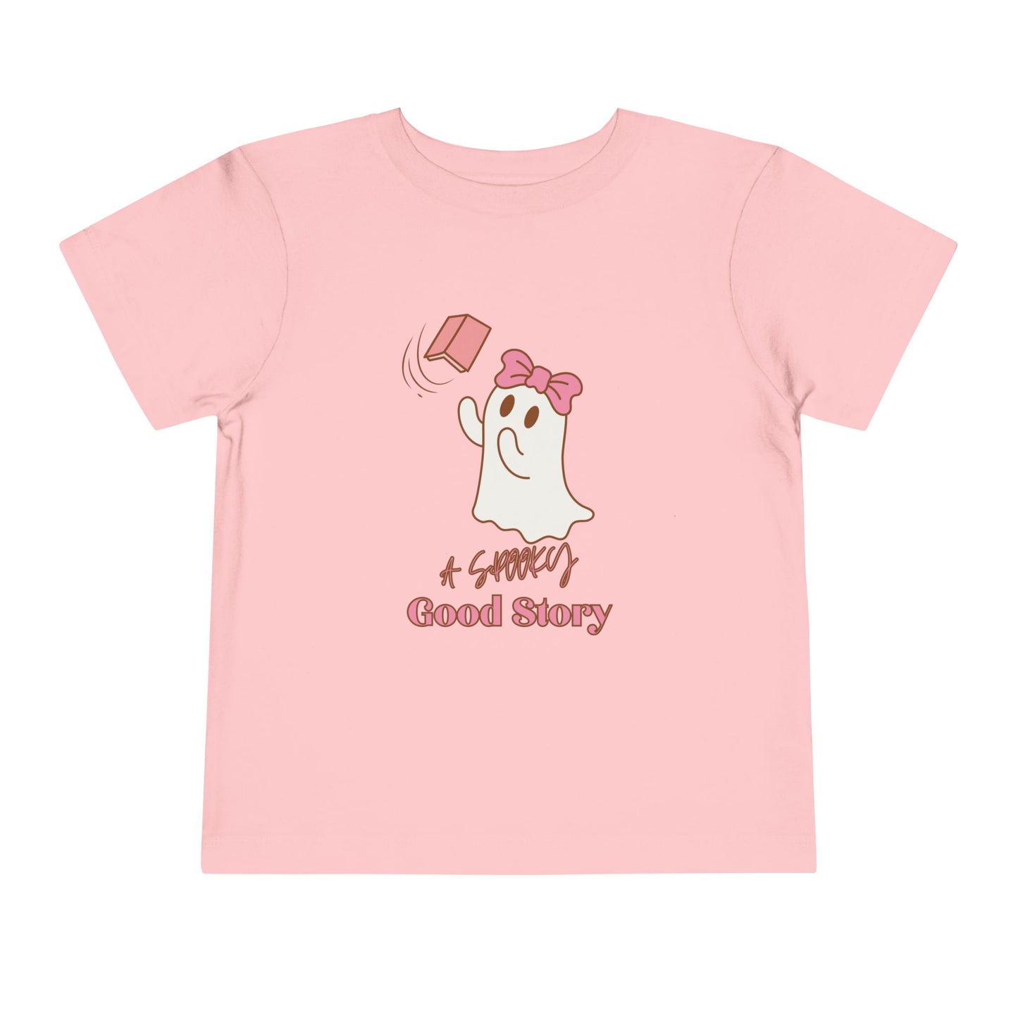 Toddler A Spooky Good Story Tee β Cute Halloween Ghost Reading Shirt