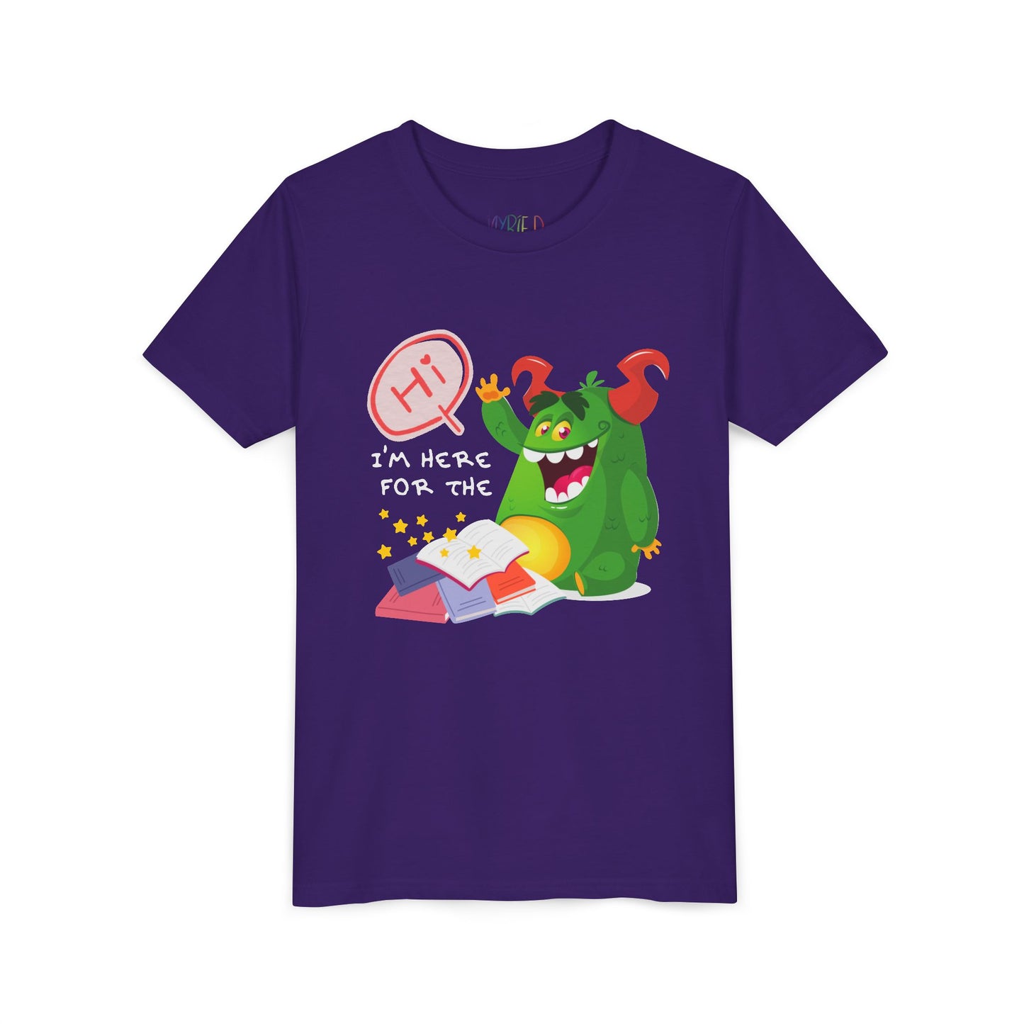 Youth Here for the Storytime Sparkles Tee