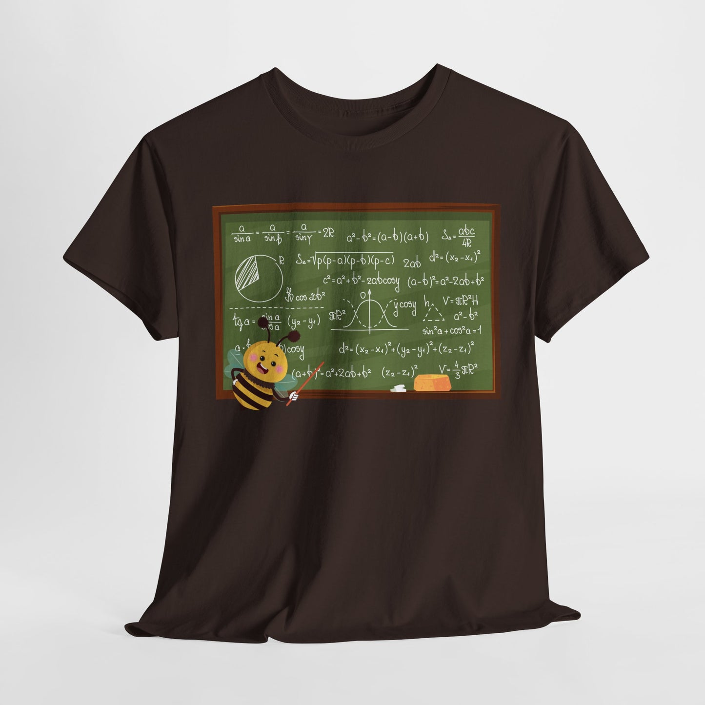 Teen/Adult Unisex Math Bee Tee – Buzz-Worthy Style for Teachers & STEM Fans