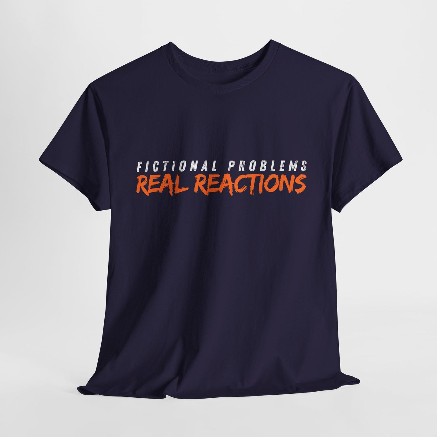 Teen/Adult Unisex Bookish Tee – Fictional Problems, Real Reactions