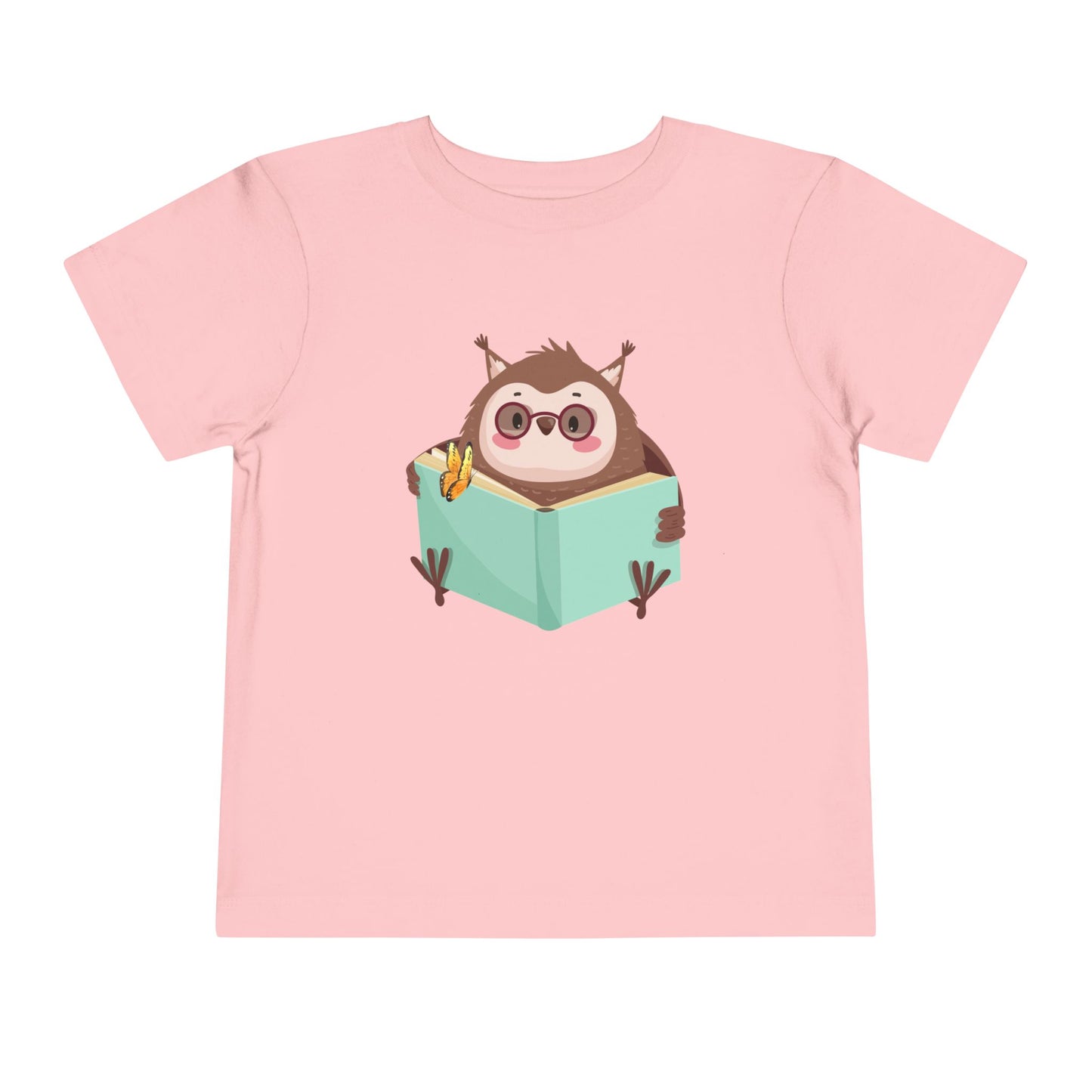 Toddler Owl Reading Tee β Wise Style for Little Learners