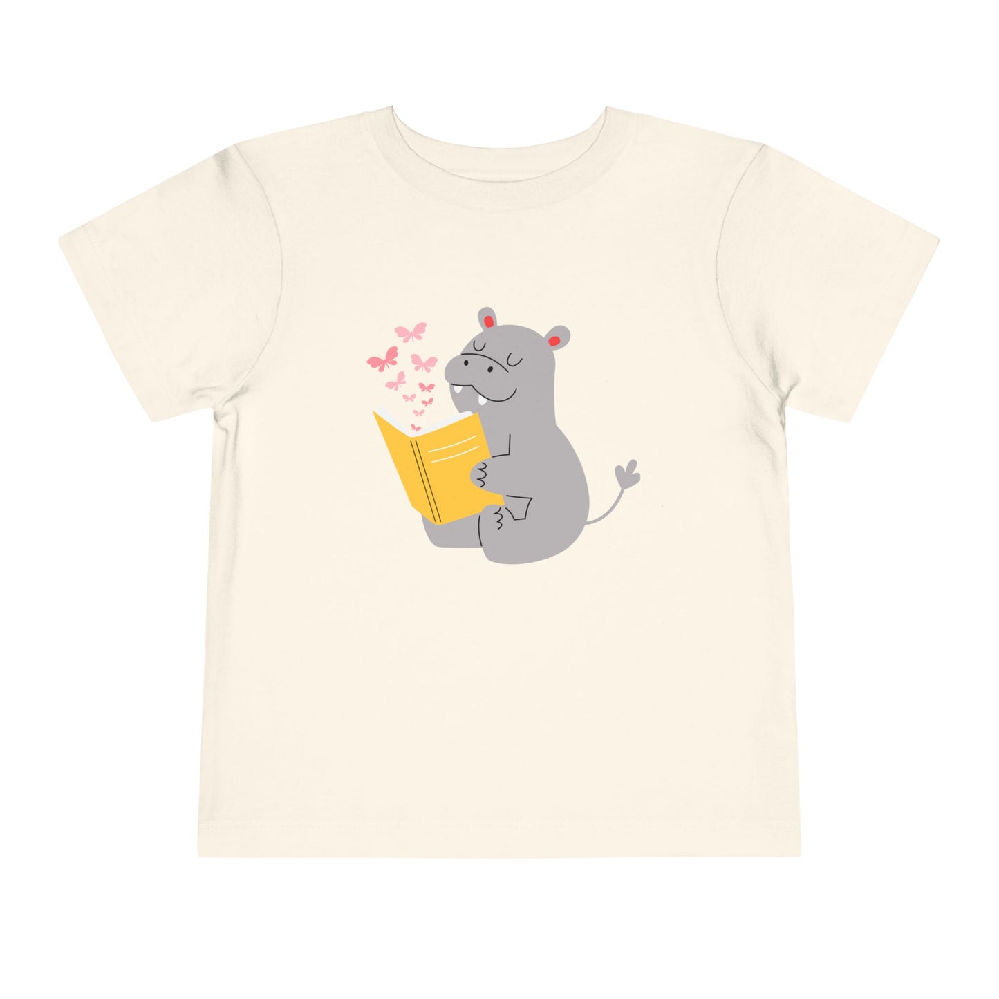 Toddler Butterfly Books Tee – Gentle Joy for Little Animal Lovers