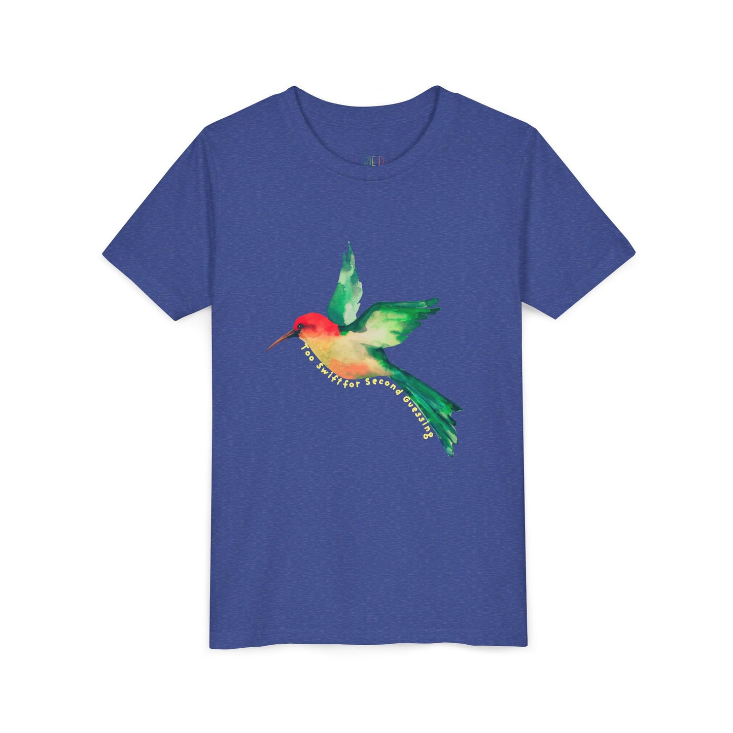 Youth Too Swift for Second Guessing Tee – Move Boldly, Think Brightly