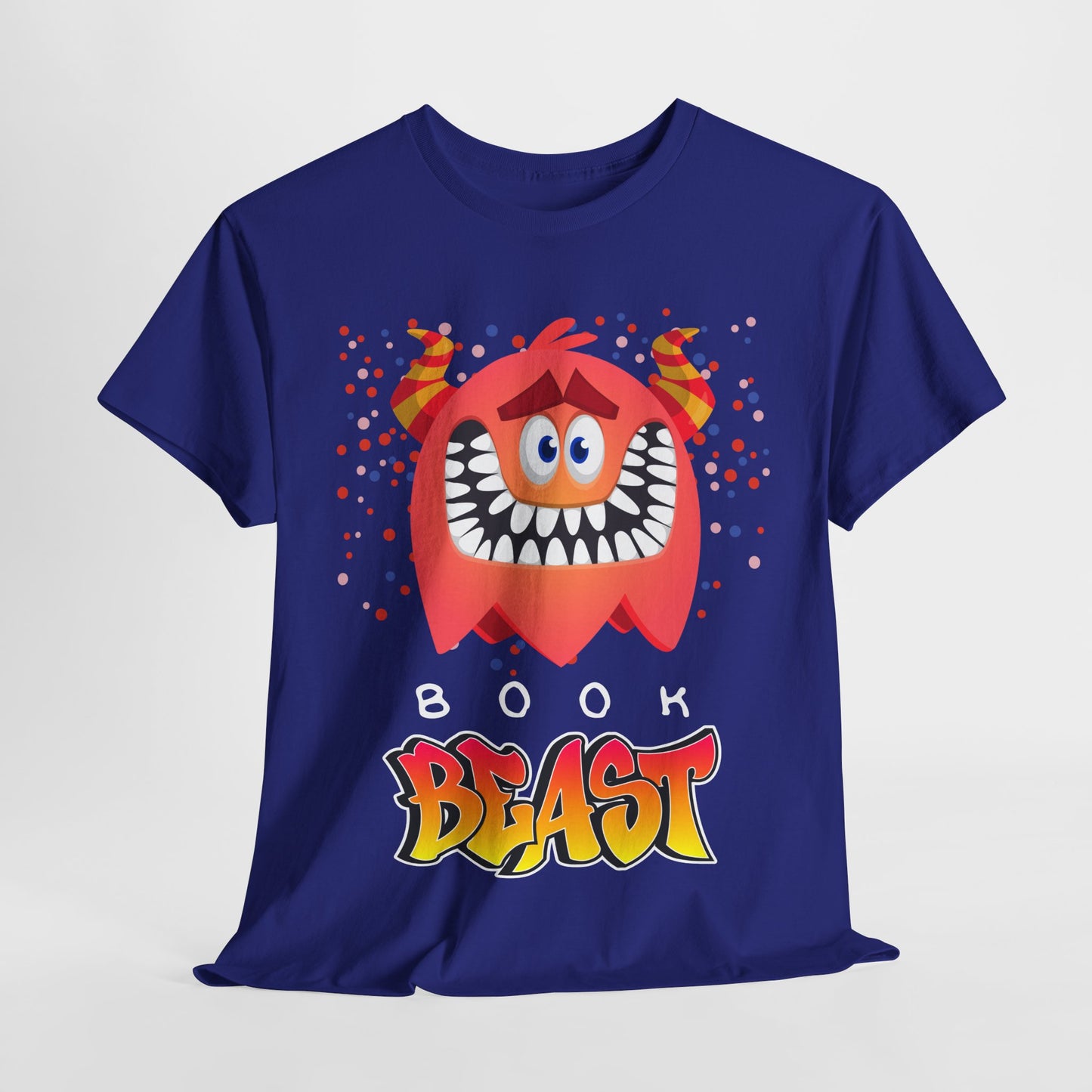 Teen/Adult Unisex Book Beast – Fierce & Fun Reading Monster Tee