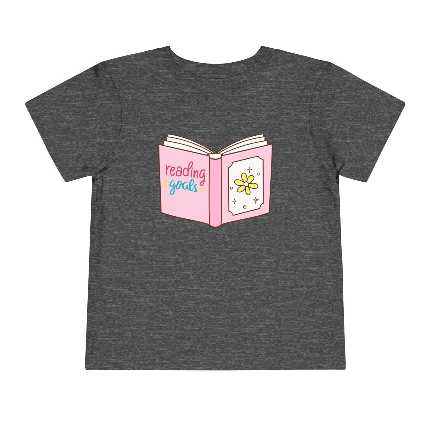 Toddler Reading Goals Tee – Sweet Style for Little Book Lovers