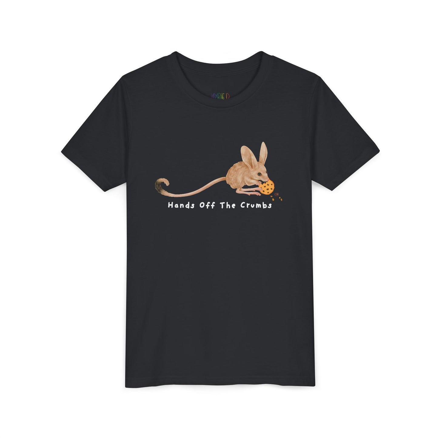 Youth Hands Off the Crumbs Tee – Guarding Snacks Like a Pro