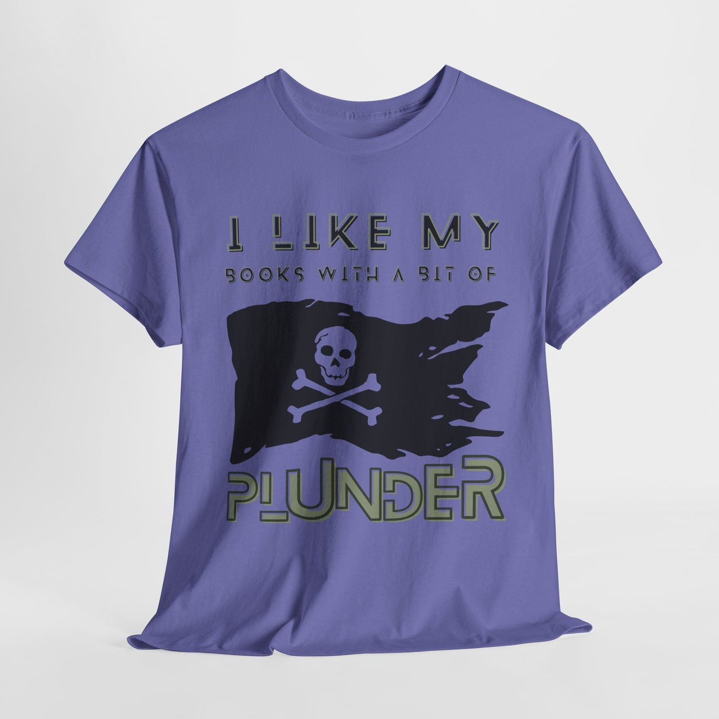 Teen/Adult Unisex “Bit of Plunder” Tee – For Bookish Buccaneers