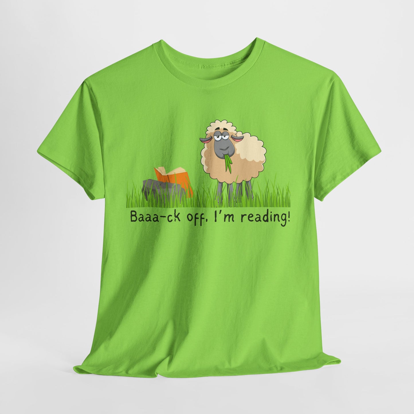 Teen/Adult Unisex Baaa-ck Off Tee – For Fiercely Focused Readers