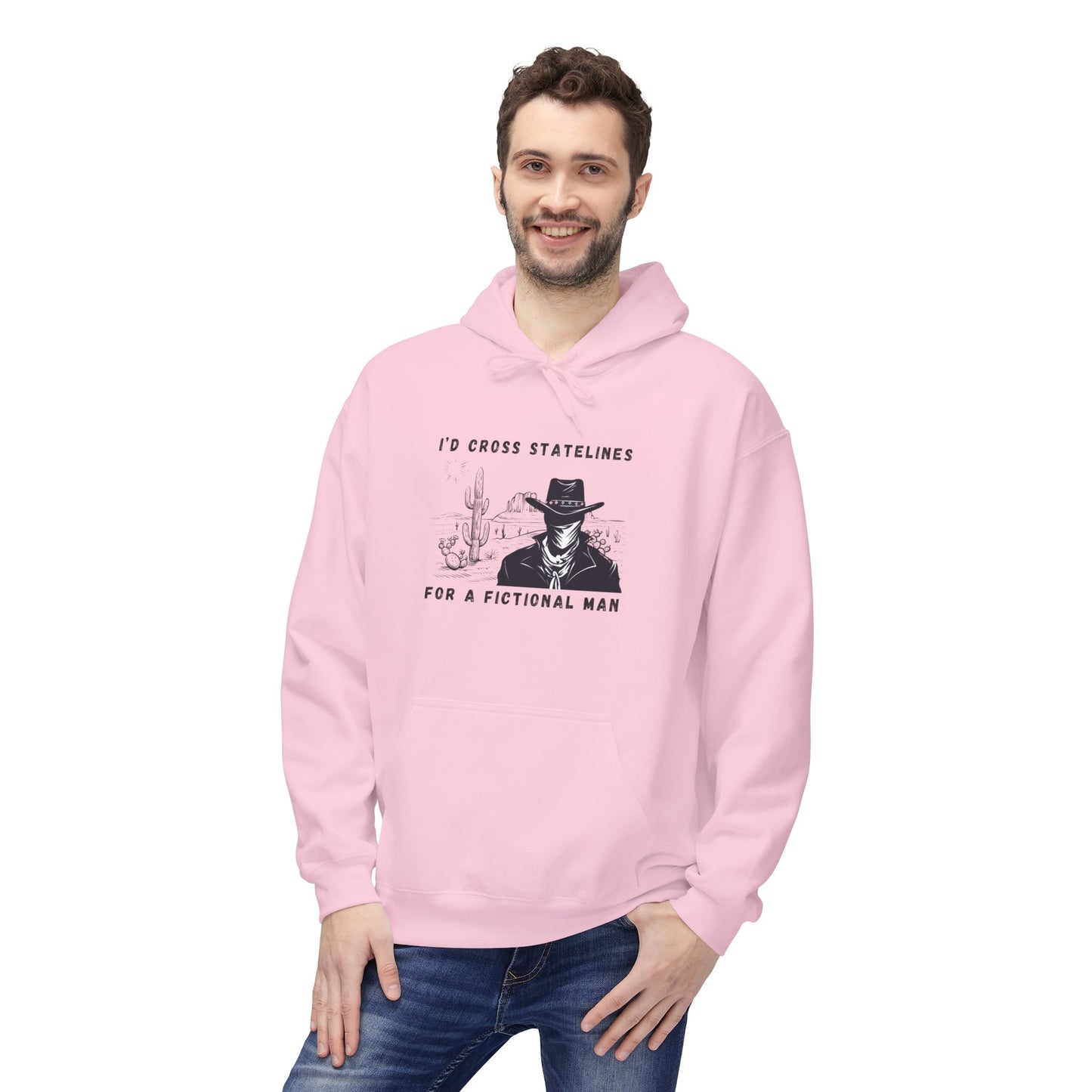 Teen/Adult Unisex Fictional Man Western Hoodie