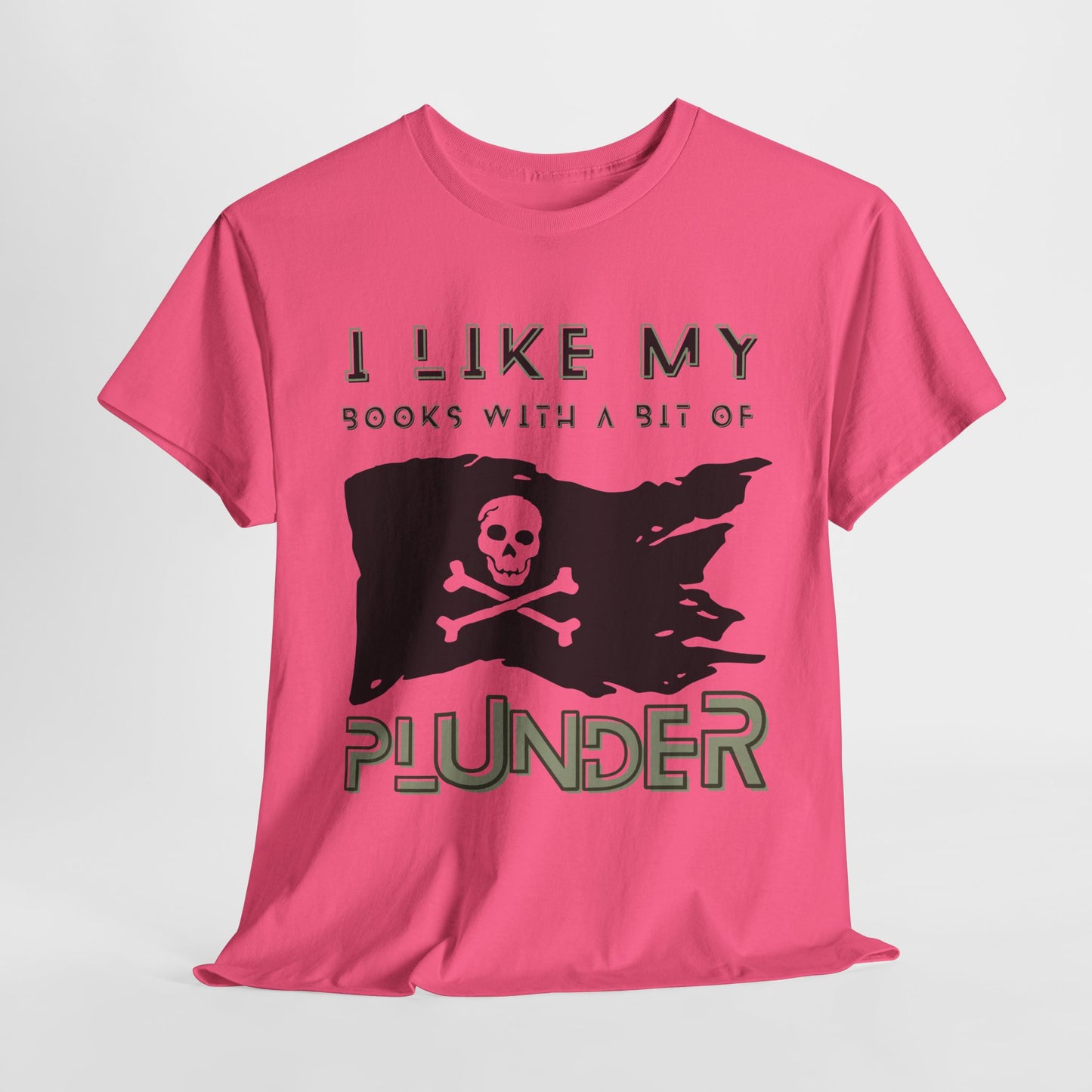 Teen/Adult Unisex “Bit of Plunder” Tee – For Bookish Buccaneers