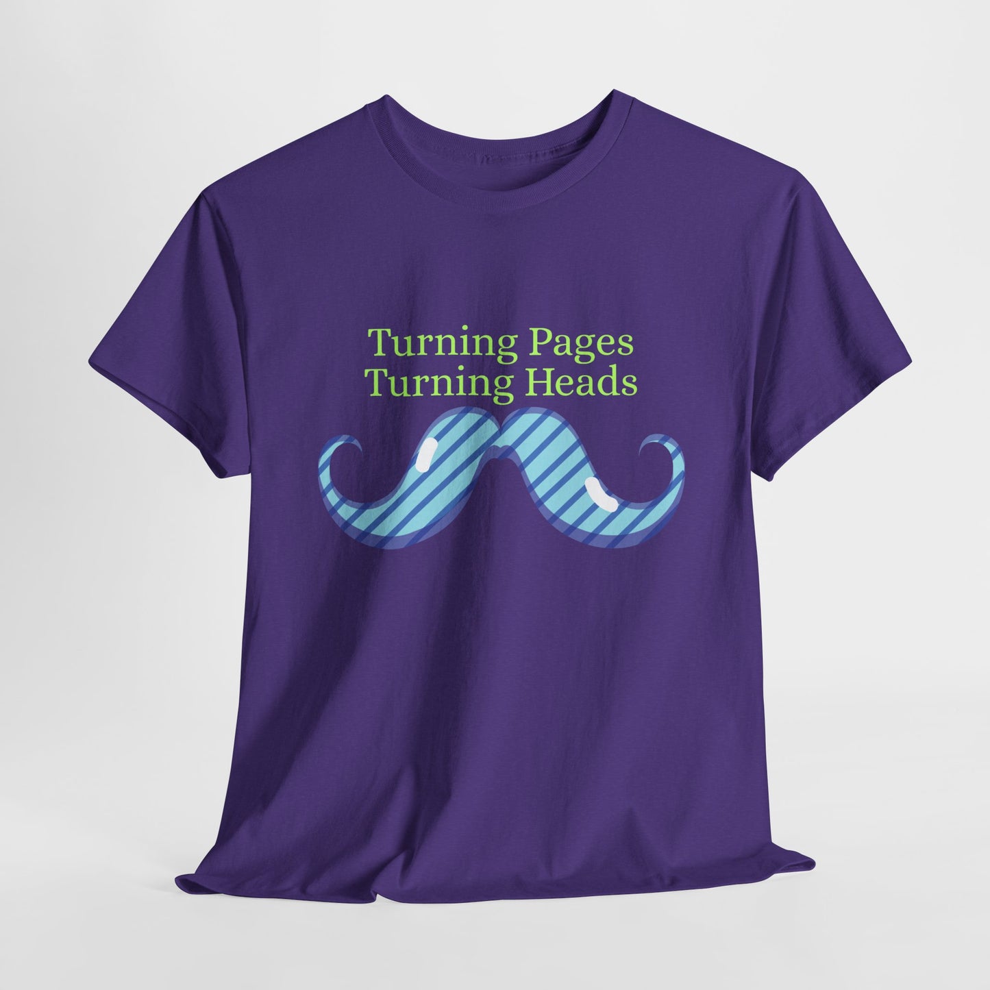 Teen/Adult Unisex Turning Pages, Turning Heads Tee – Bookish Charm with a Dash of Swagger