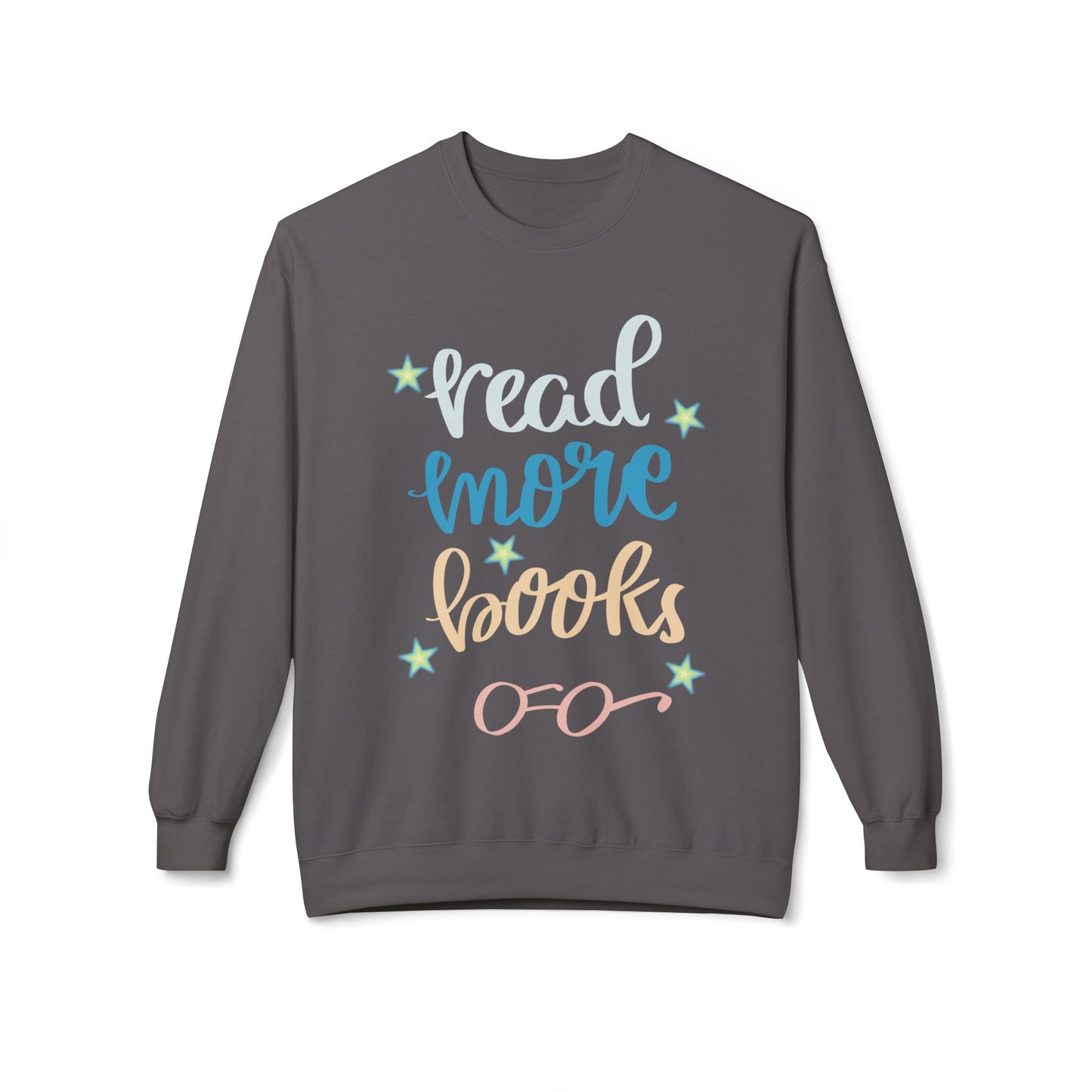 Teen/Adult Unisex Read More Books Sweatshirt β Cozy Literary Reminder