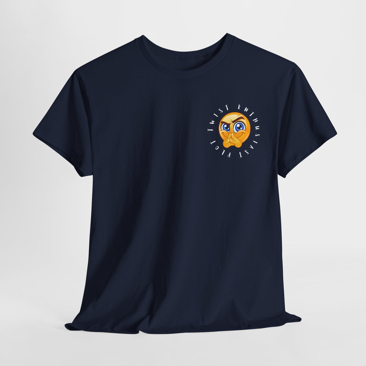 Teen/Adult Unisex Tee – Plot Twist Enthusiast (Emoji Edition)