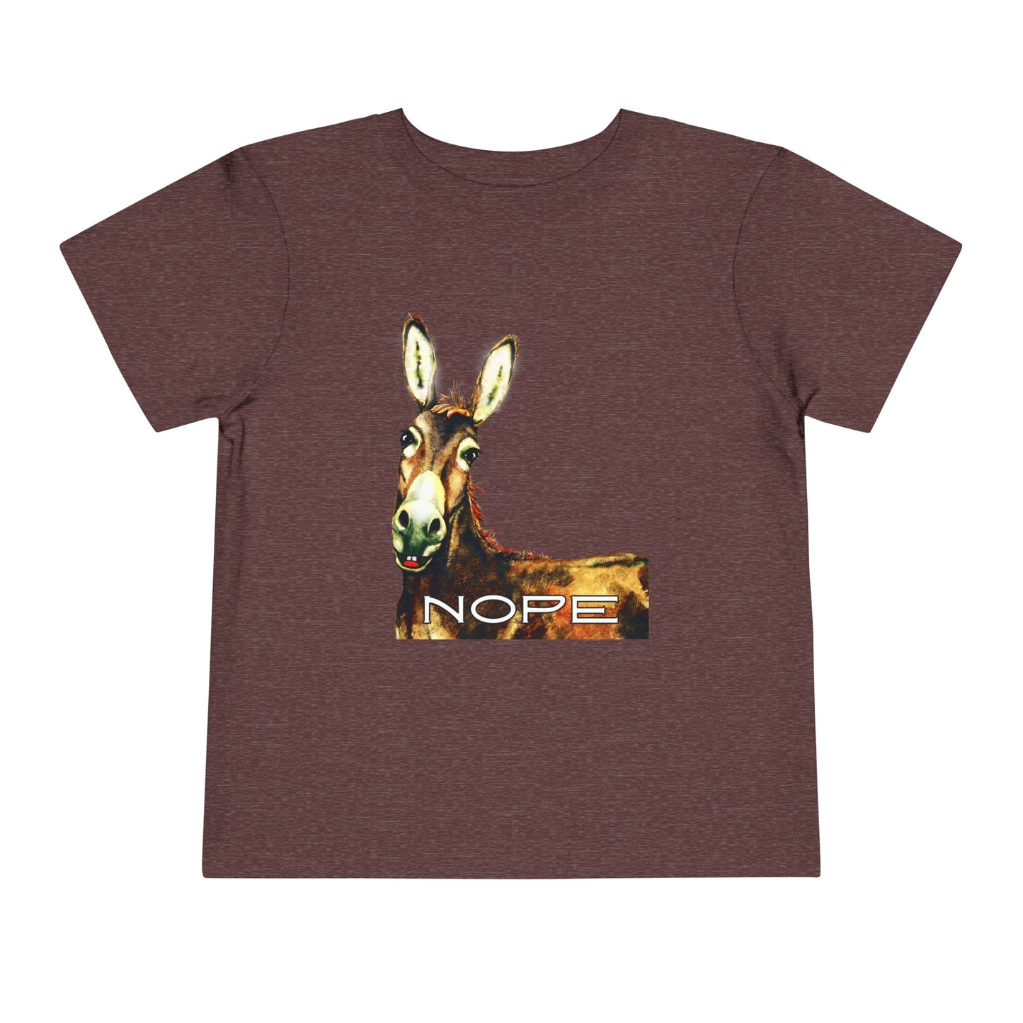 Toddler NOPE Tee – Funny Attitude Shirt for Strong-Willed Kids