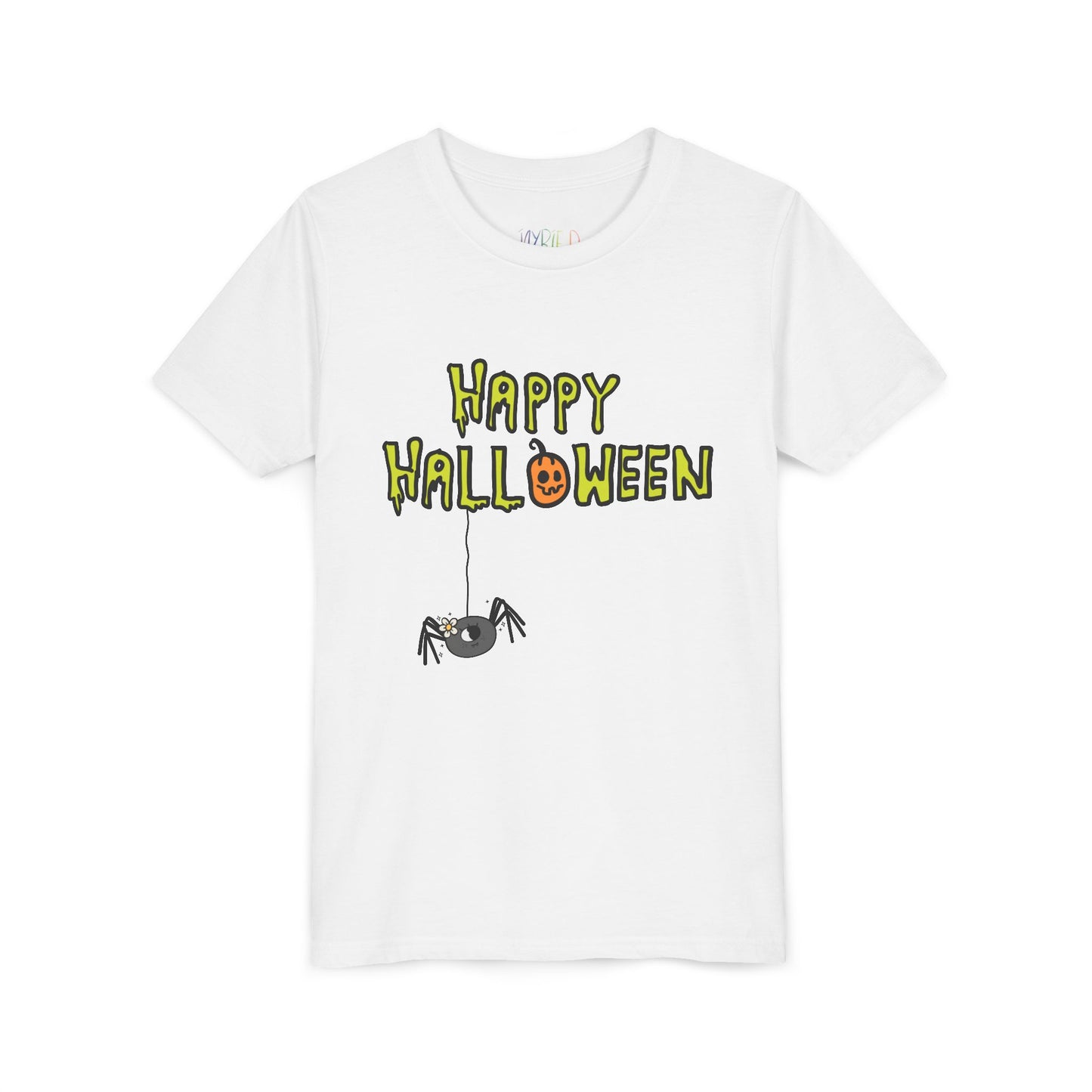 Youth Halloween Spider Tee β Fun & Festive for Kids Who Love Spooky Season