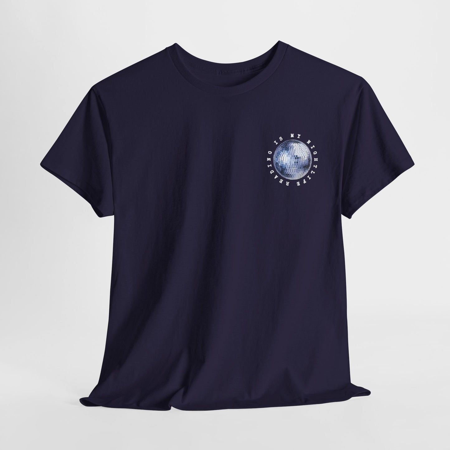 Teen/Adult Unisex Reading Is My Nightlife Tee