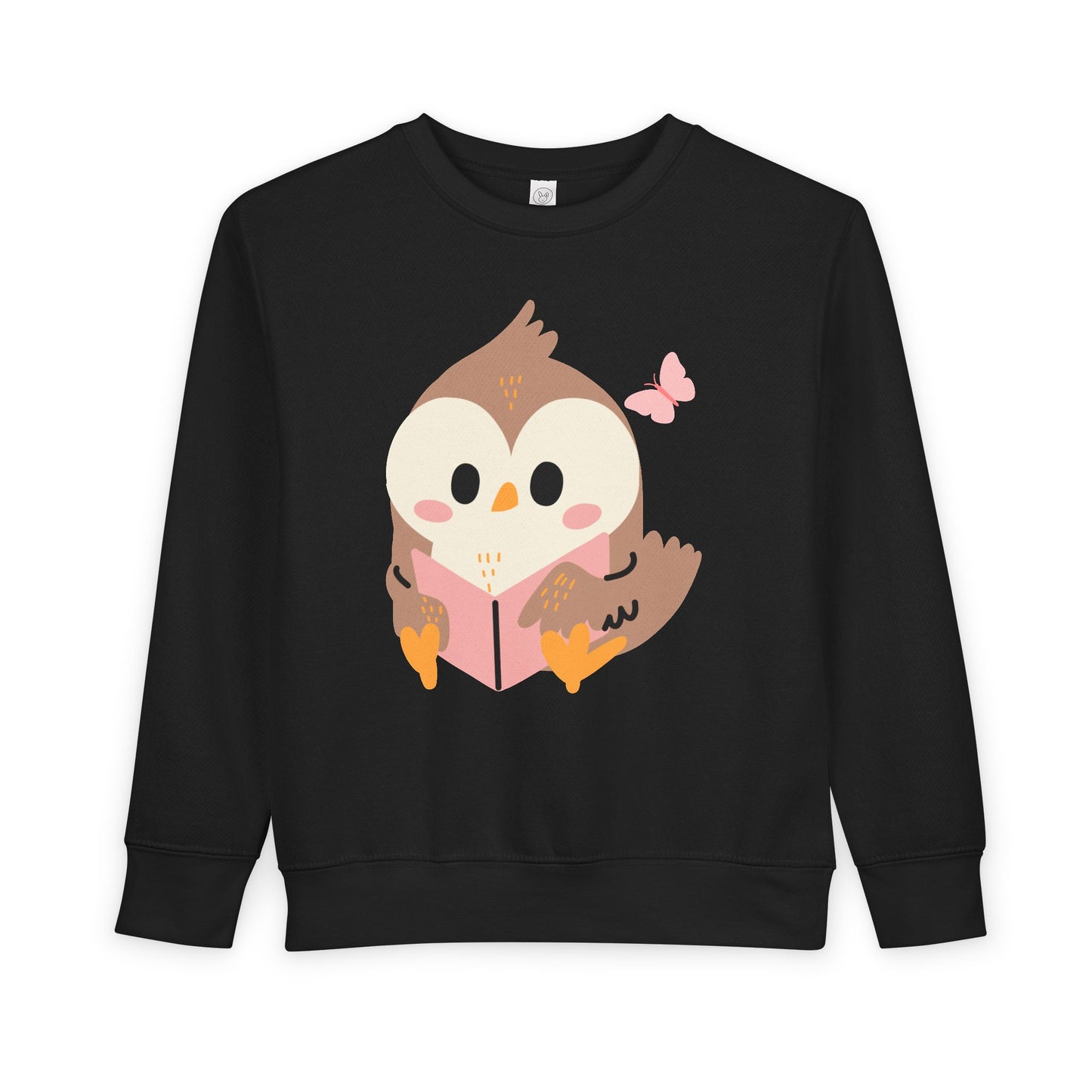 Toddler Storytime Owl Sweatshirt β Sweet Reading Buddy Crewneck for Kids