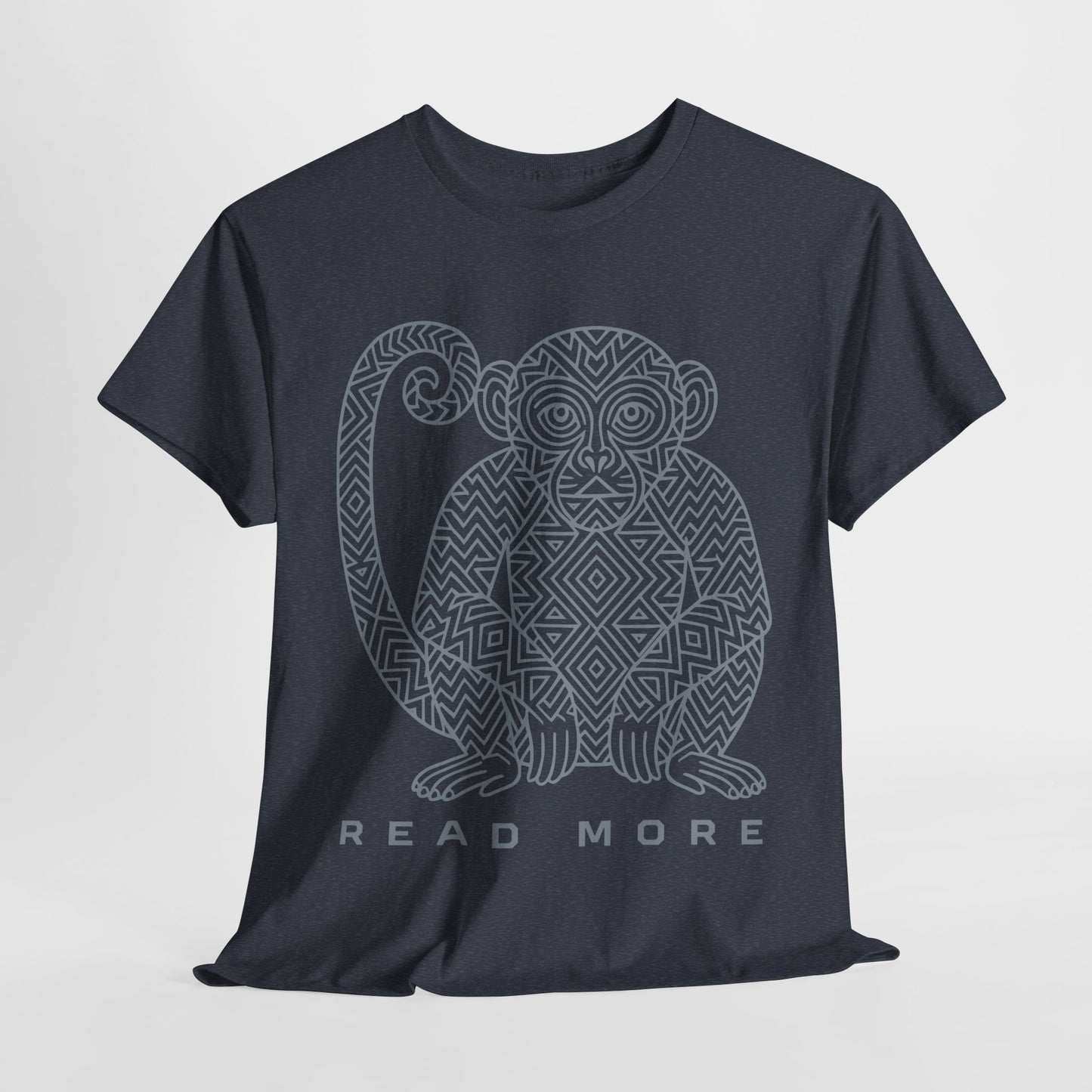Teen/Adult Unisex β Read More Tribal Monkey Tee