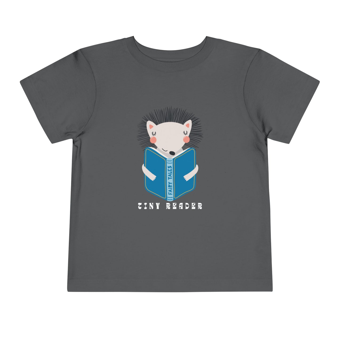 Toddler Tiny Reader Tee β Hedgehog Cuteness Meets Fairy Tale Fun