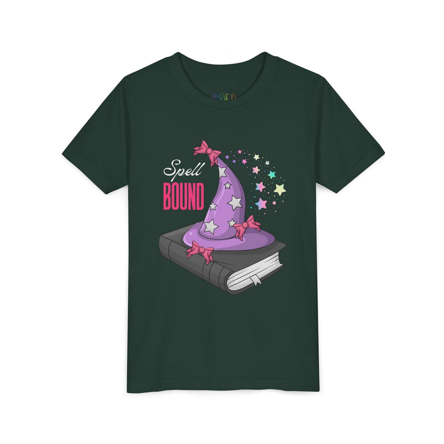 Youth Spell Bound Tee – Halloween Shirt for Book-Loving Kids
