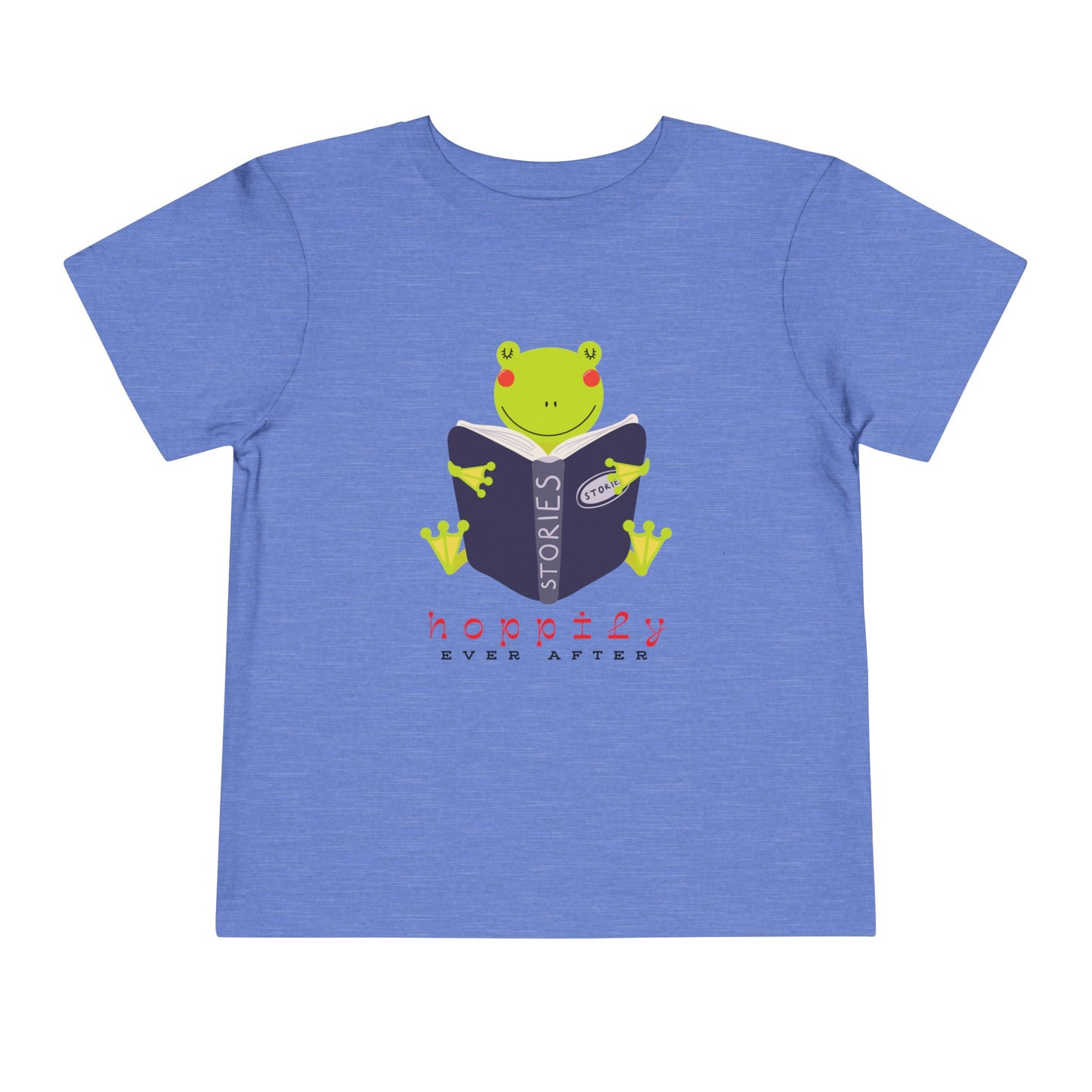Toddler Hoppily Ever After Tee – Froggy Fun for Little Story Lovers