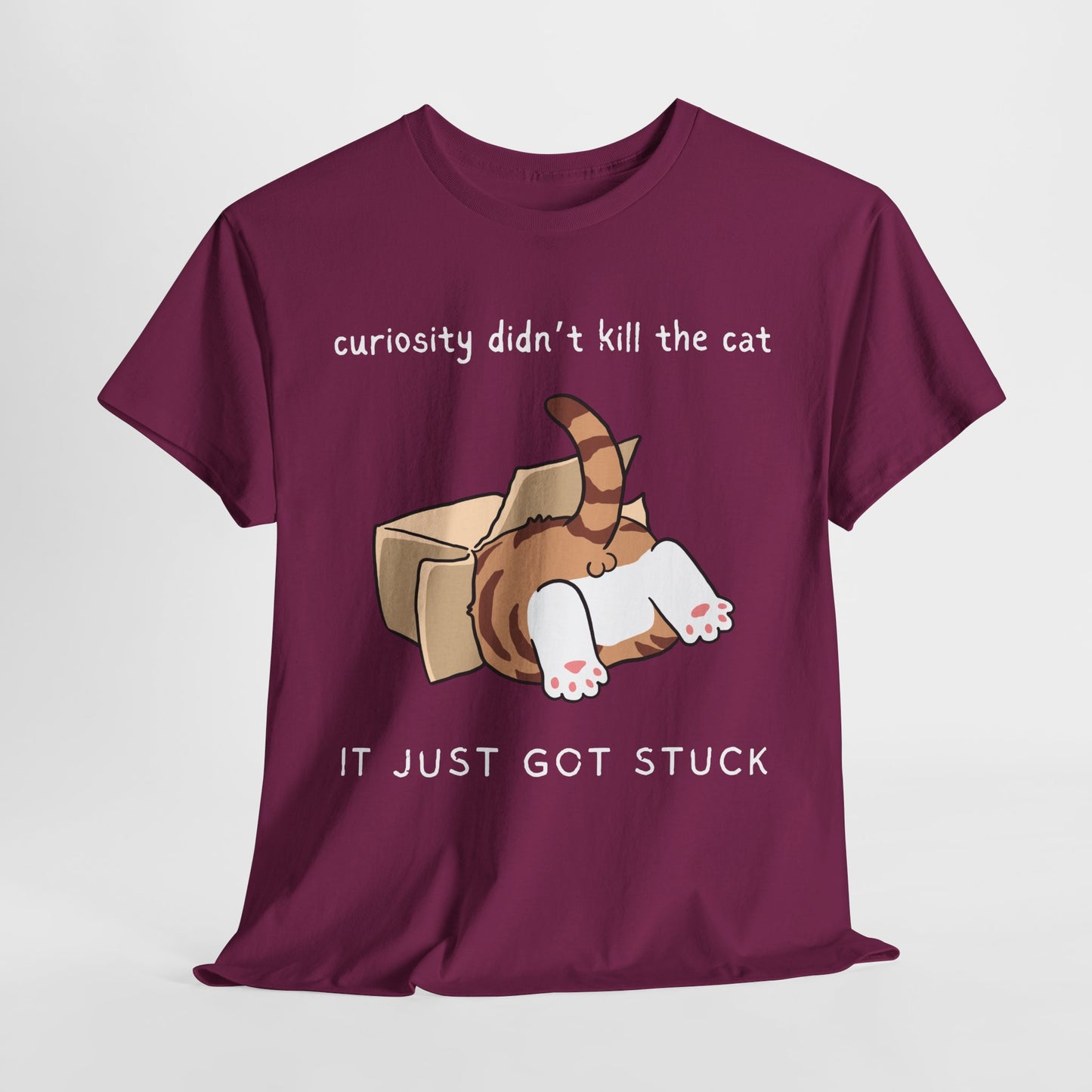 Teen/Adult Unisex Curious & Stuck Tee – Bold Moves, Box Problems