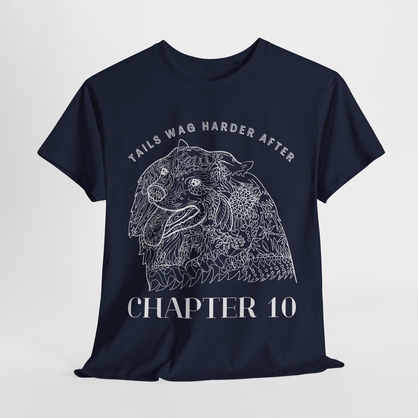 Teen/Adult Unisex – Chapter 10 Tee – Dog Lovers & Bookworms Unite