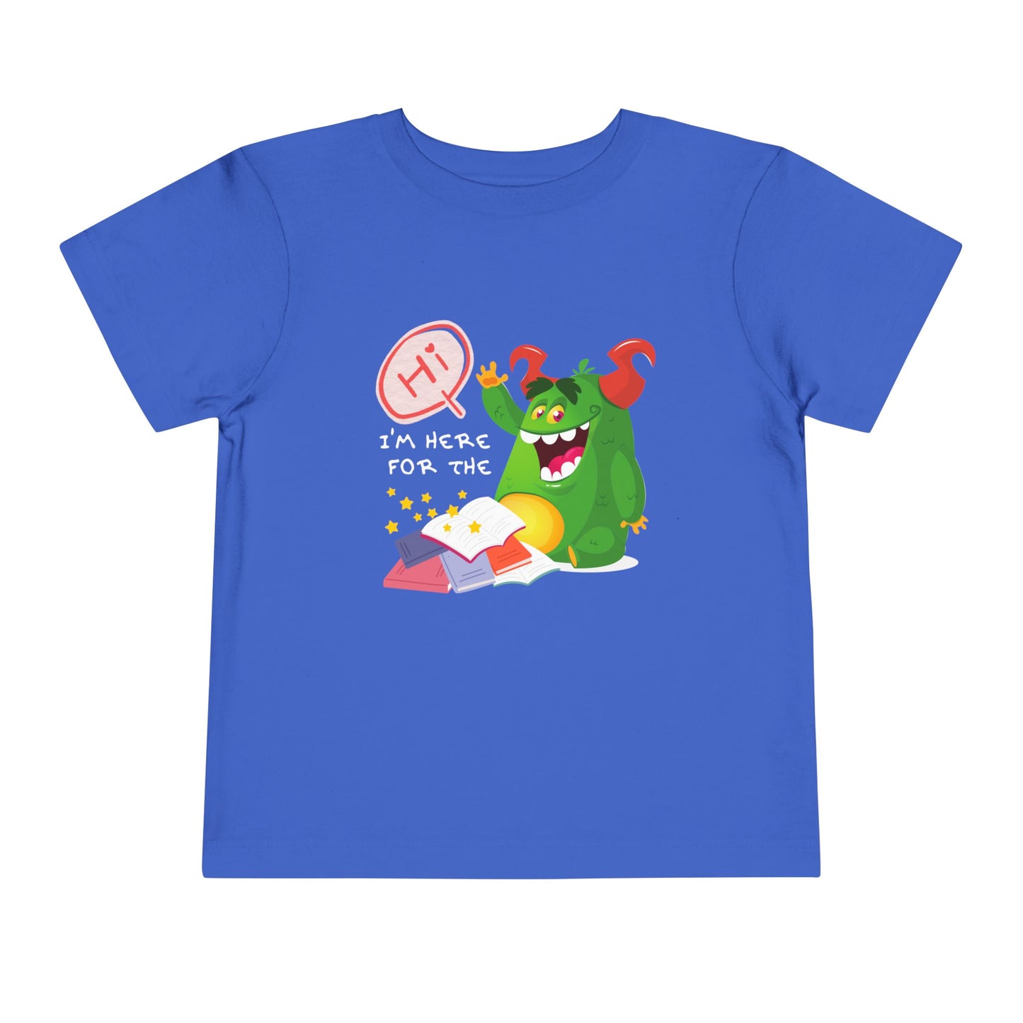 Toddler Here for the Storytime Tee