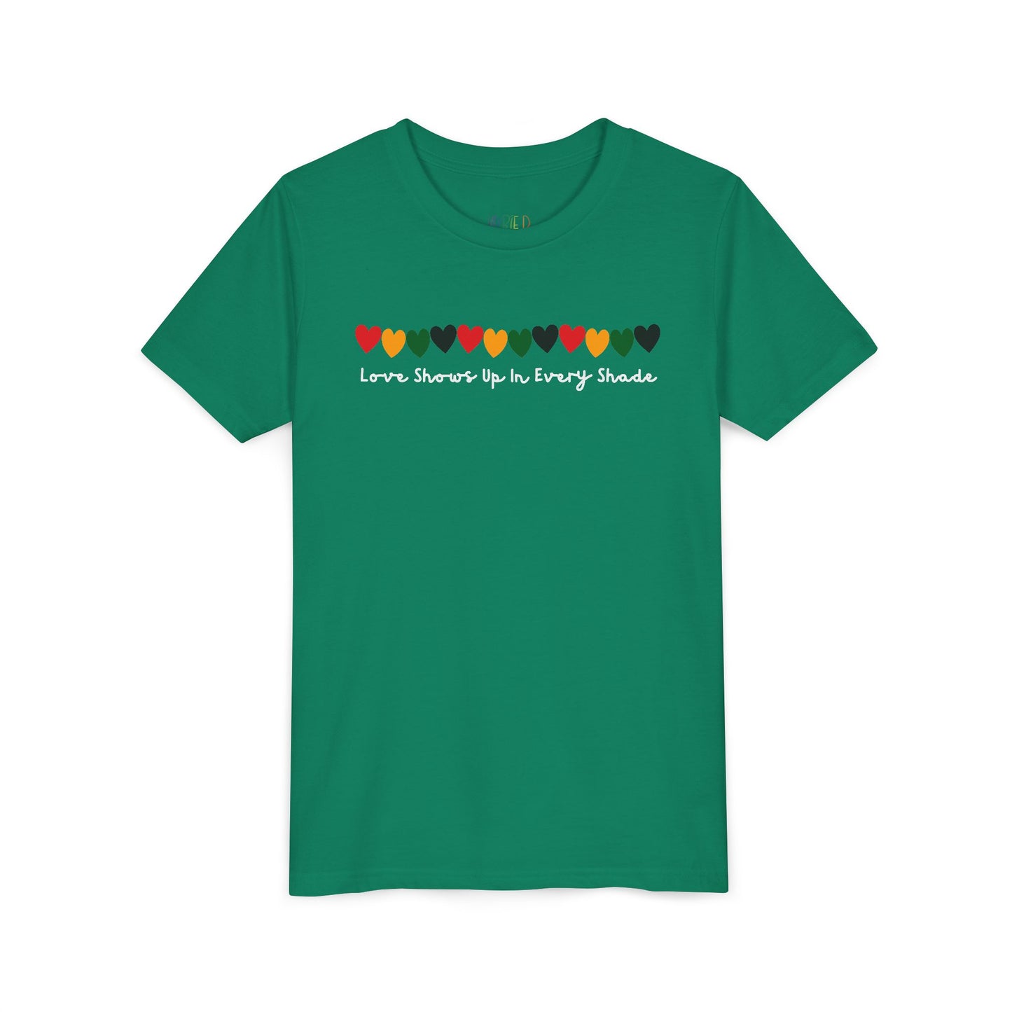 Youth Love Shows Up in Every Shade Tee – Celebrate Every Color of Love