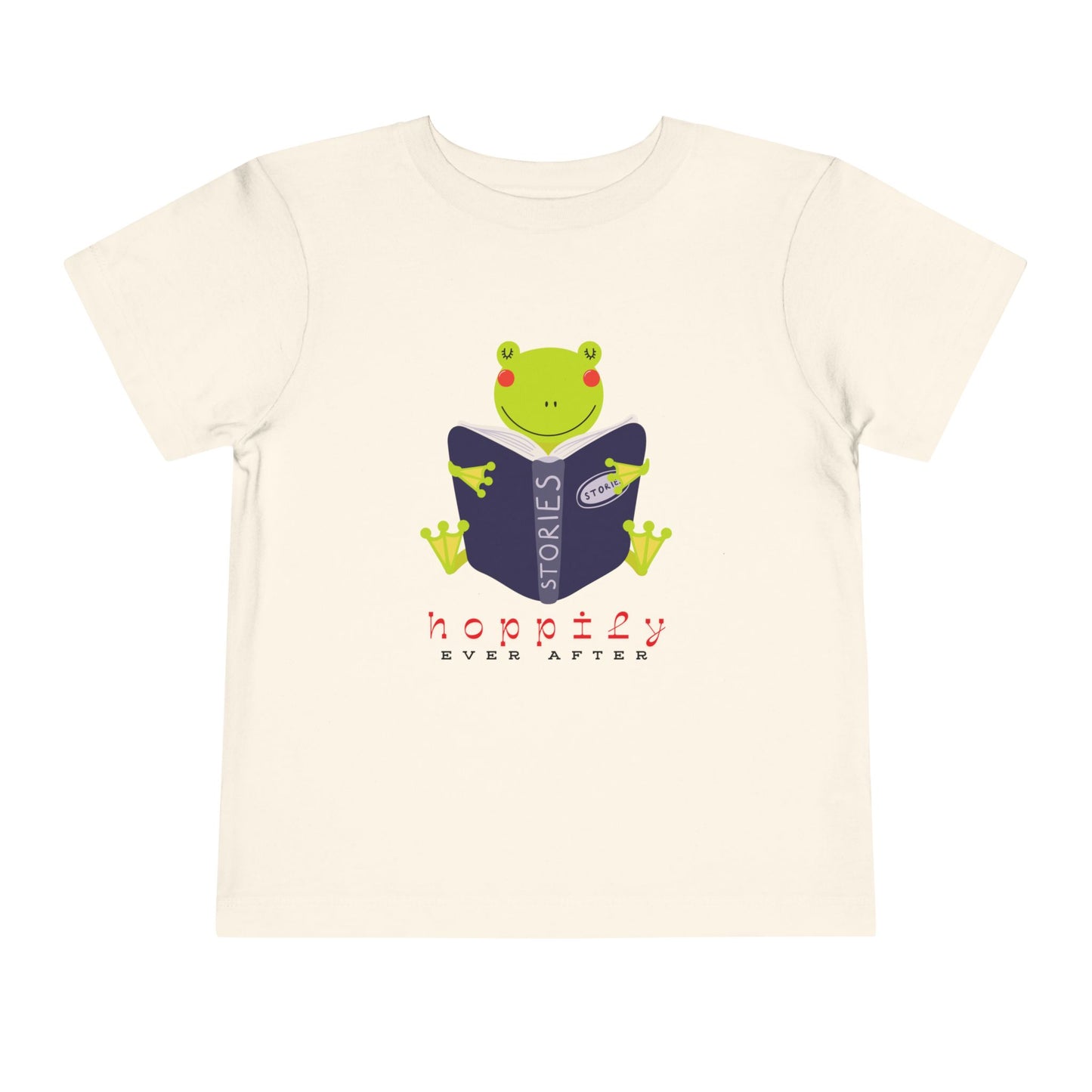 Toddler Hoppily Ever After Tee – Froggy Fun for Little Story Lovers