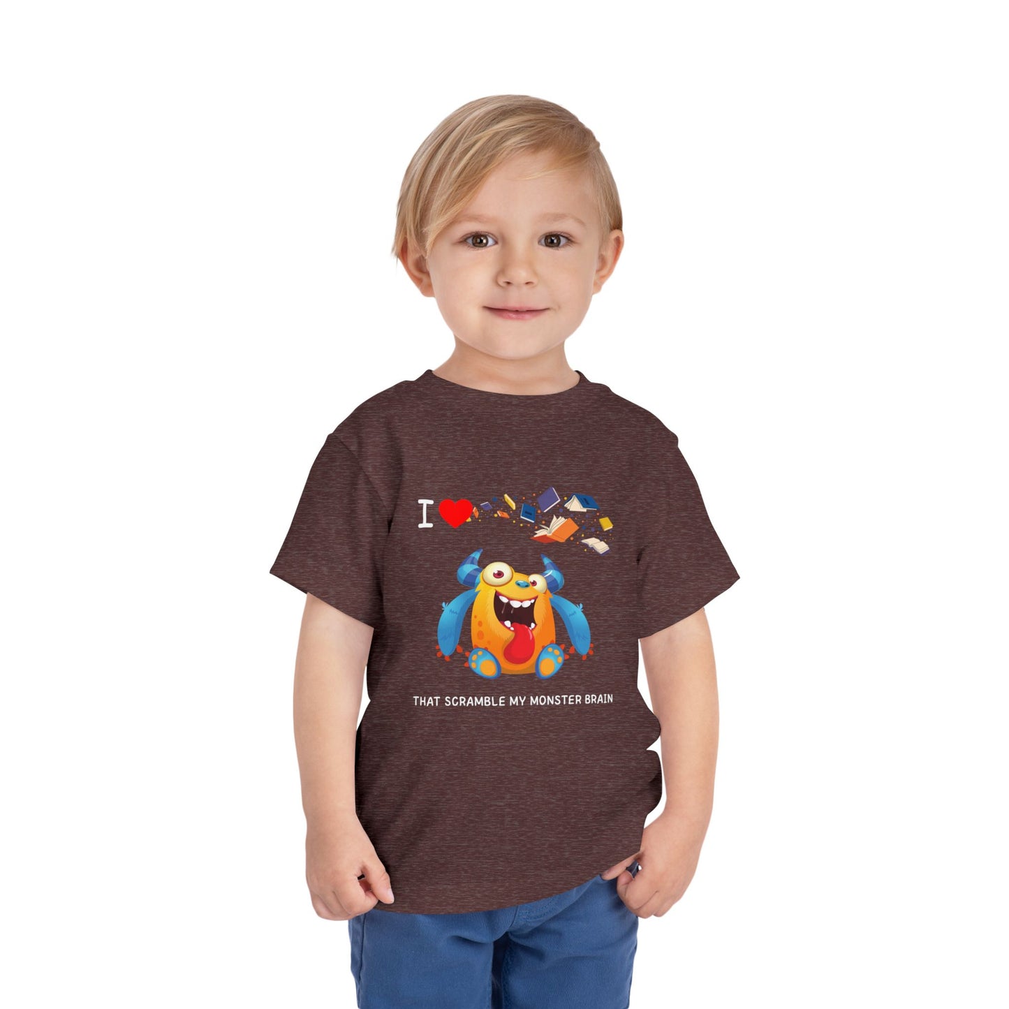 Toddler Monster Brain Scramble Tee