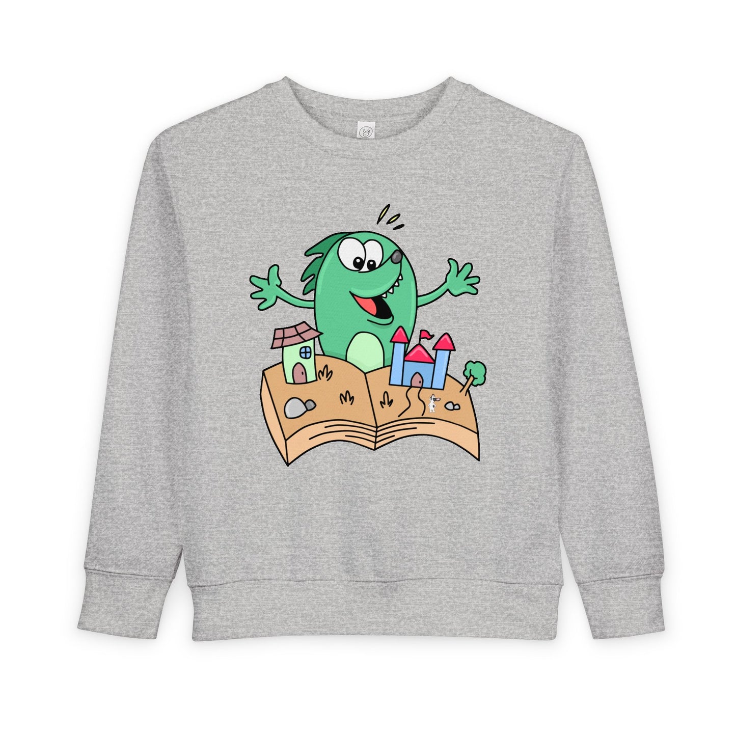 Toddler Storytime Monster Sweatshirt β Imaginative Book Adventure Crewneck