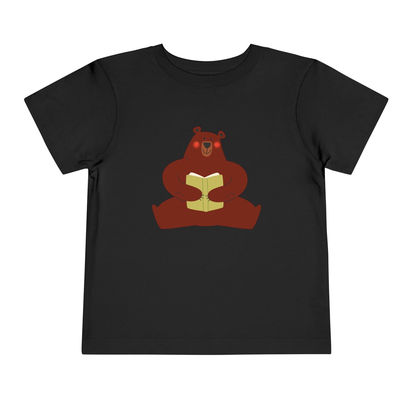 Toddler Book Bear Tee β Cozy Gift for Little Storytime Cubs