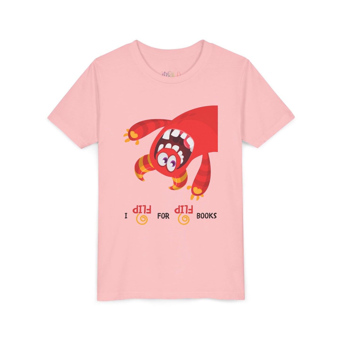 Youth I Flip for Books Tee