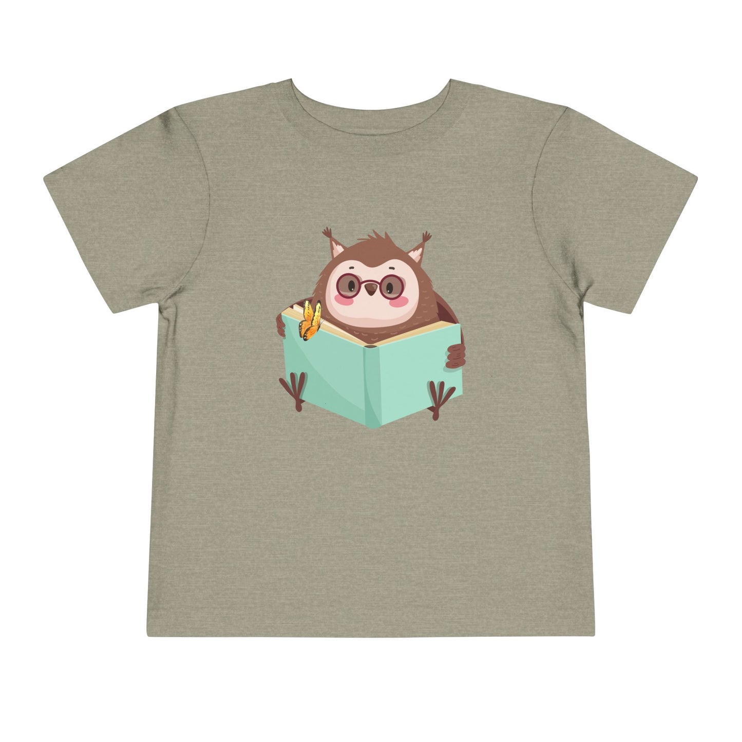 Toddler Owl Reading Tee β Wise Style for Little Learners