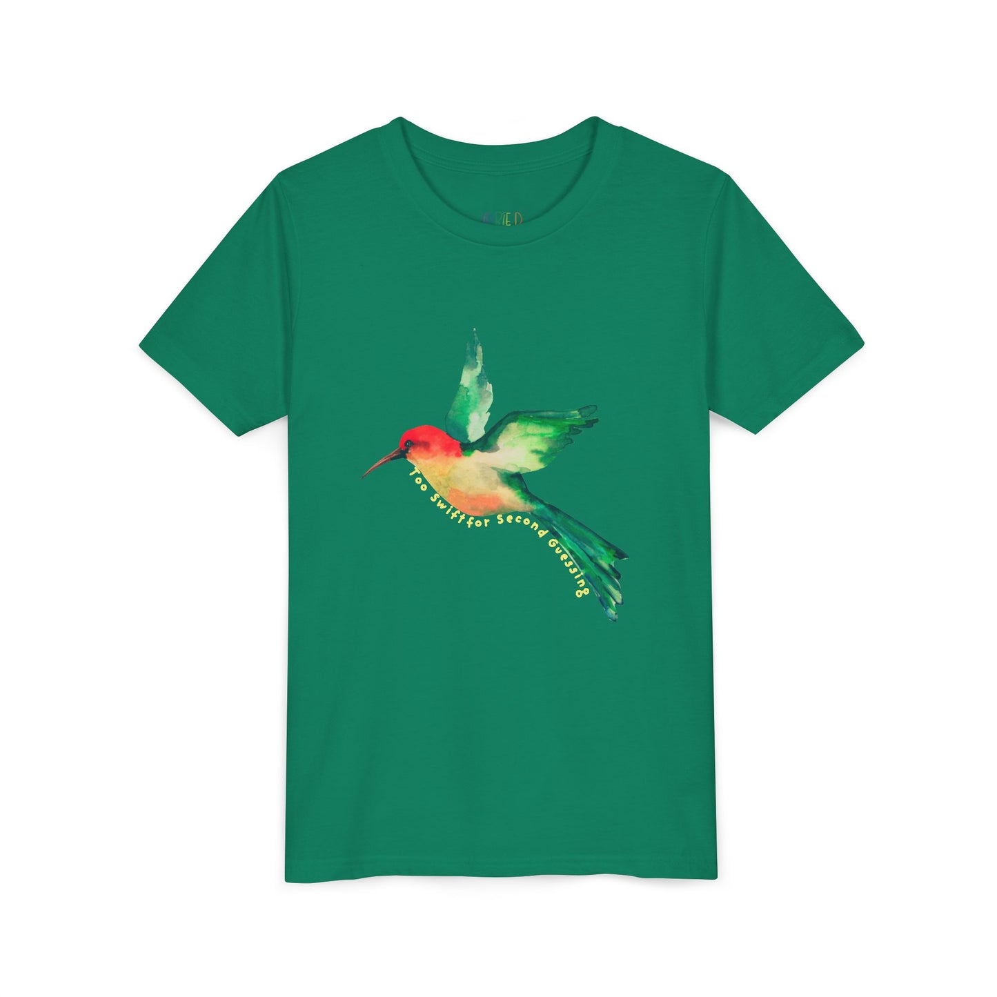Youth Too Swift for Second Guessing Tee – Move Boldly, Think Brightly